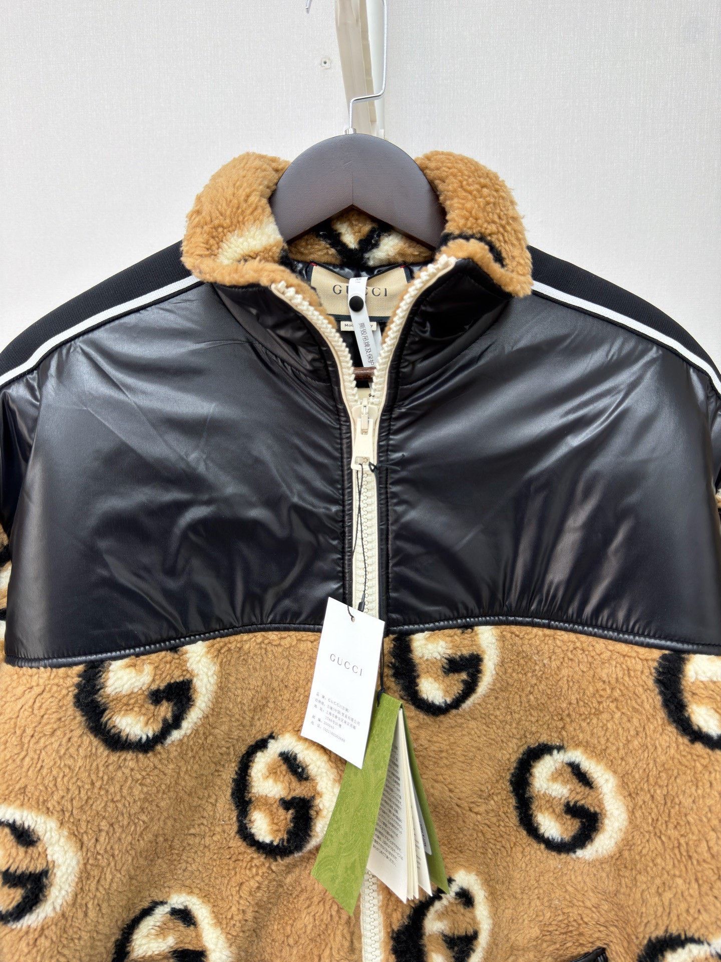 Gucci Gucci GG Monogram Wool Fleece Jacket Size XS Size XS / US 0-2 / IT 36-38 - 3 Thumbnail