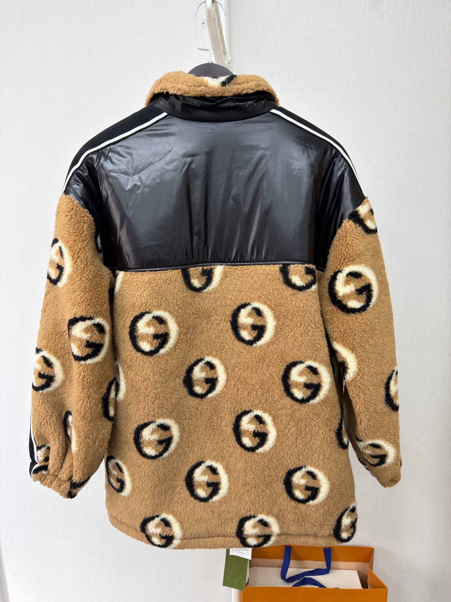 Gucci Gucci GG Monogram Wool Fleece Jacket Size XS Size XS / US 0-2 / IT 36-38 - 2 Thumbnail