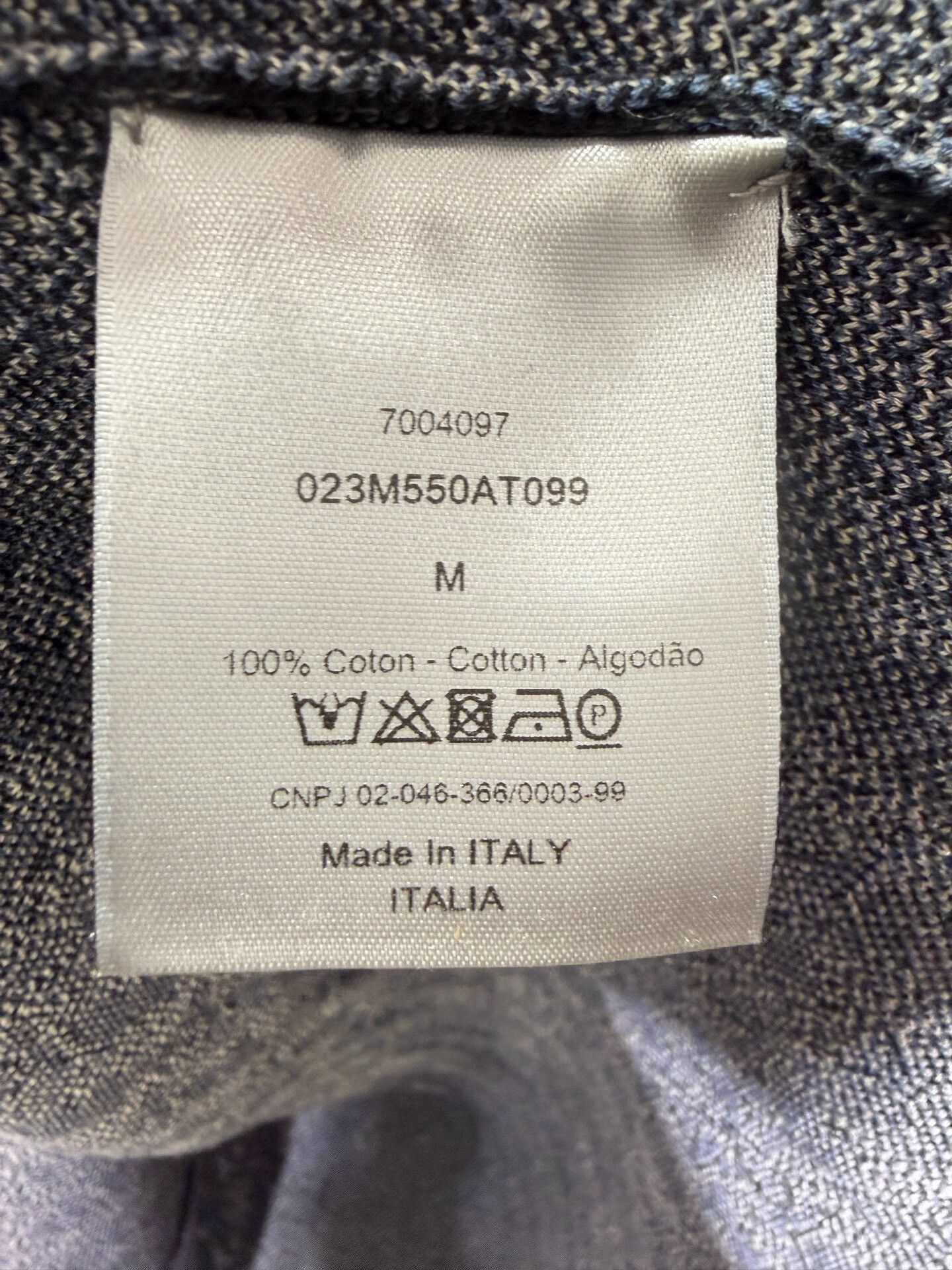 Dior Dior Oblique Monogram Knit Shirt Size M Size US M / EU 48-50 / 2 - 6 Thumbnail