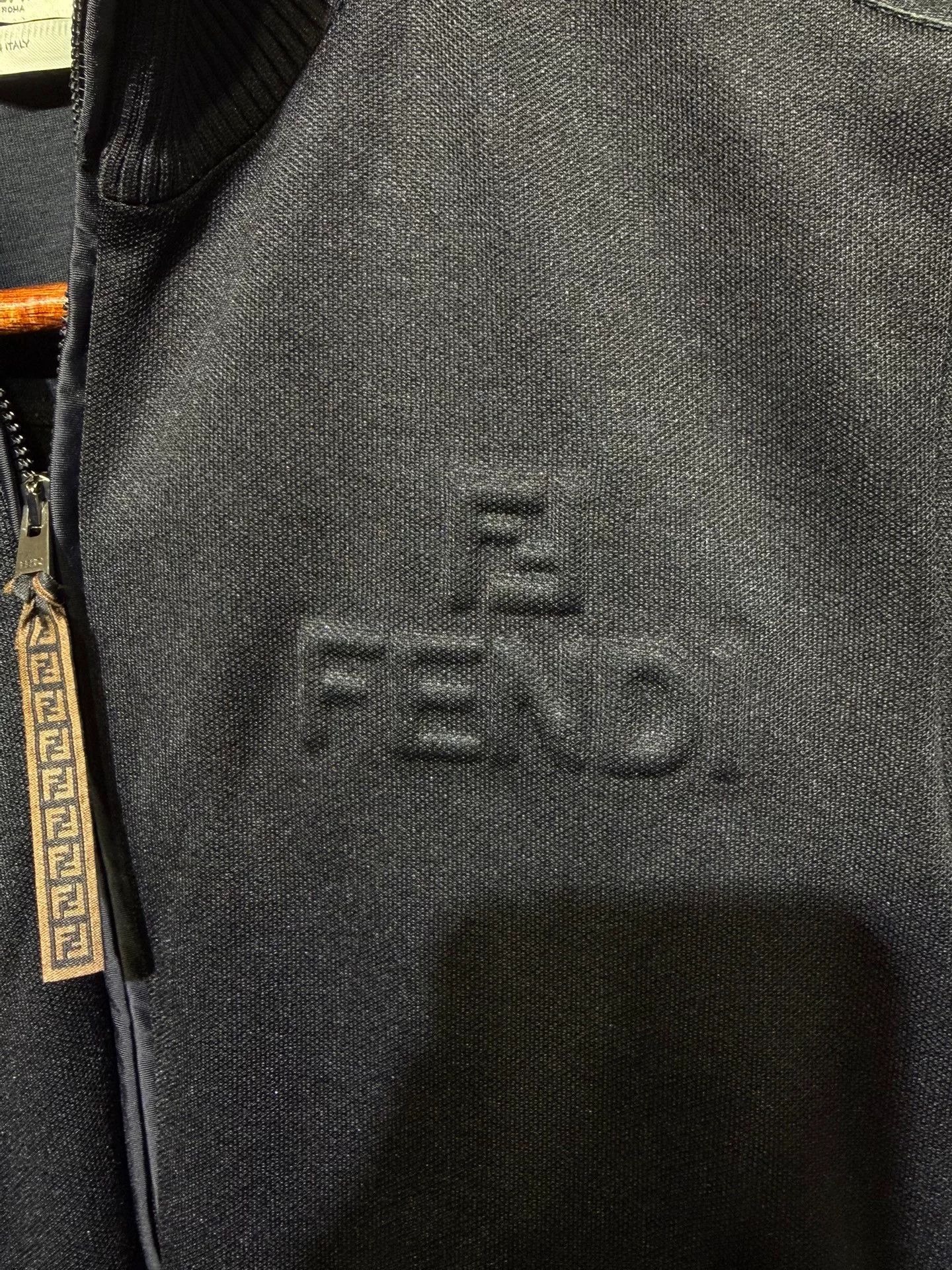 Fendi Fendi Embossed Logo Zip-Up Jacket IT 38 Size XS / US 0-2 / IT 36-38 - 6 Thumbnail