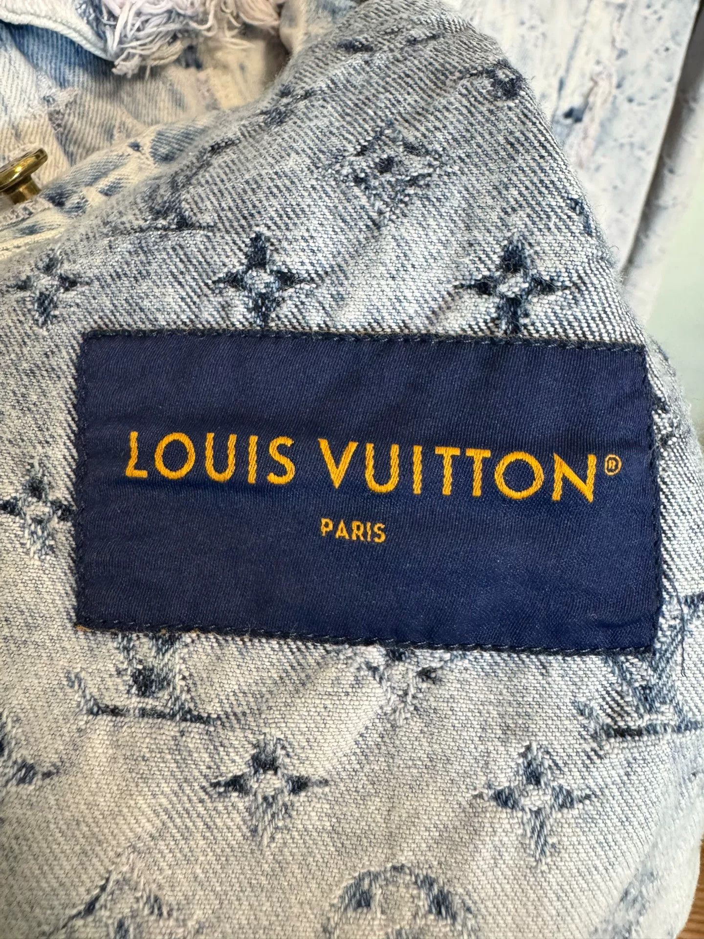 Louis Vuitton Louis Vuitton Monogram Fringe Denim Jacket 52 Size US L / EU 52-54 / 3 - 4 Thumbnail