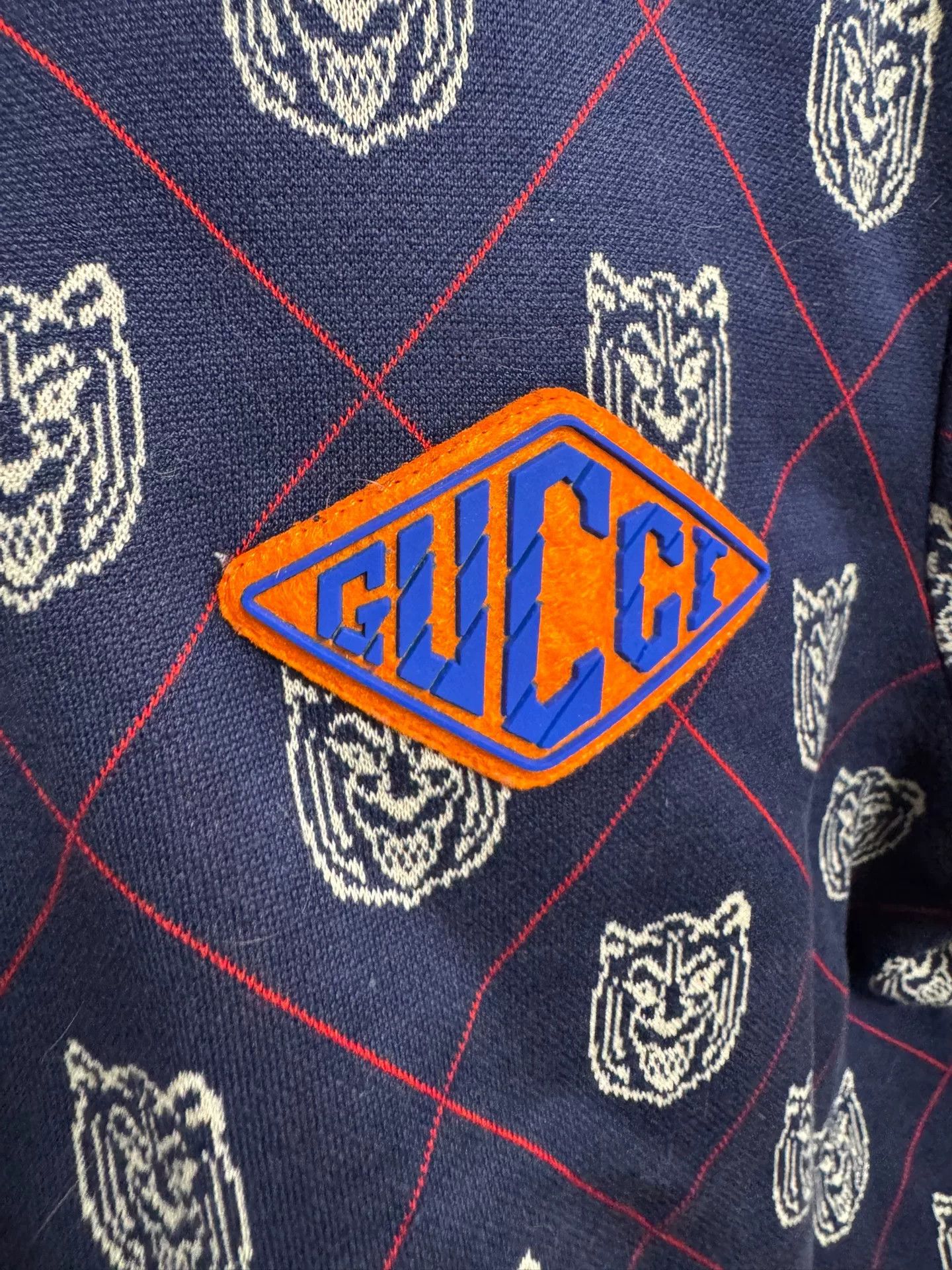 Gucci Gucci Tiger Head Technical Zip Jacket Size M Size US M / EU 48-50 / 2 - 4 Thumbnail