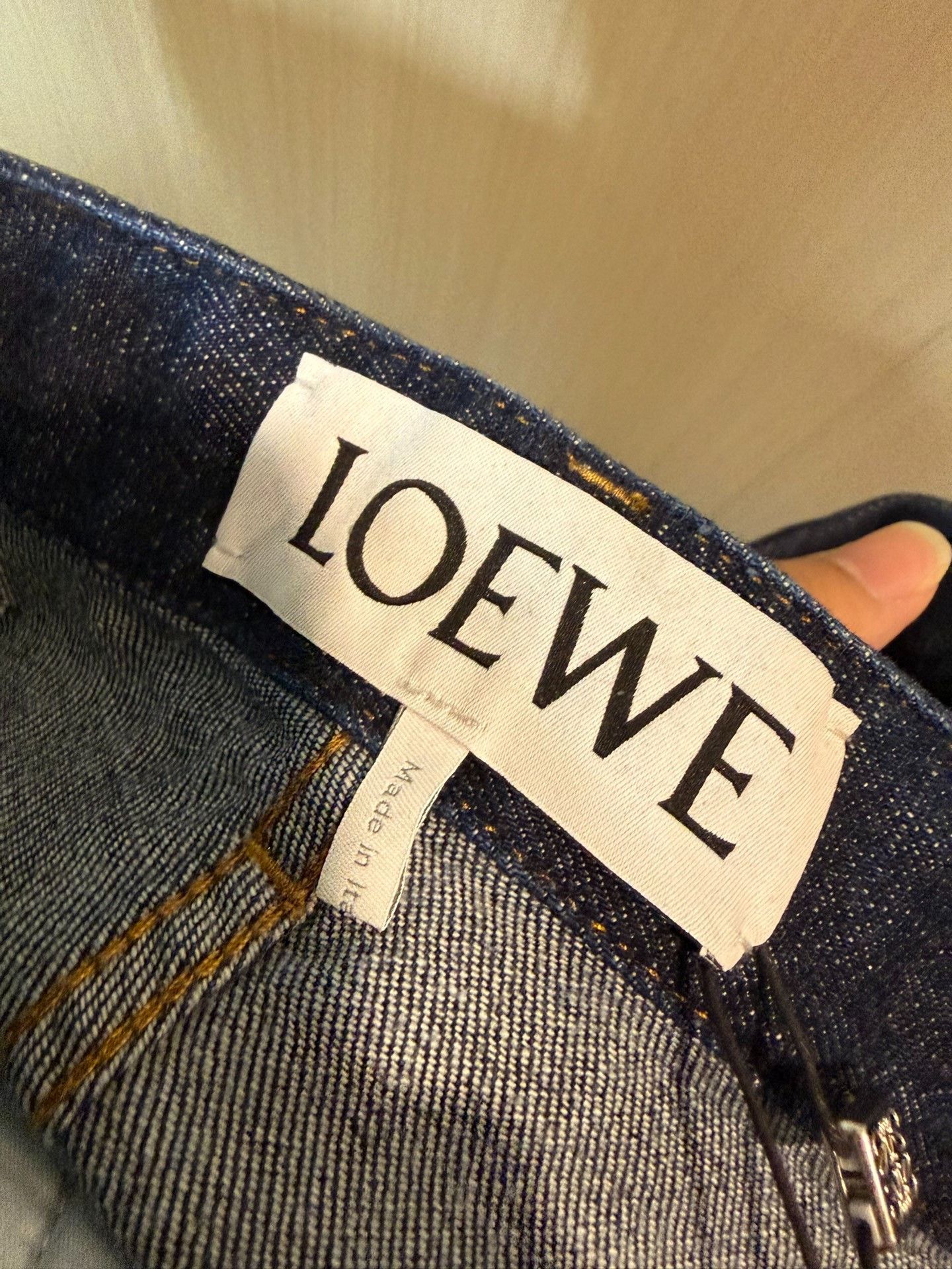 Loewe Loewe Belted Indigo Jeans 36 Size 26" / US 2 / IT 38 - 4 Thumbnail