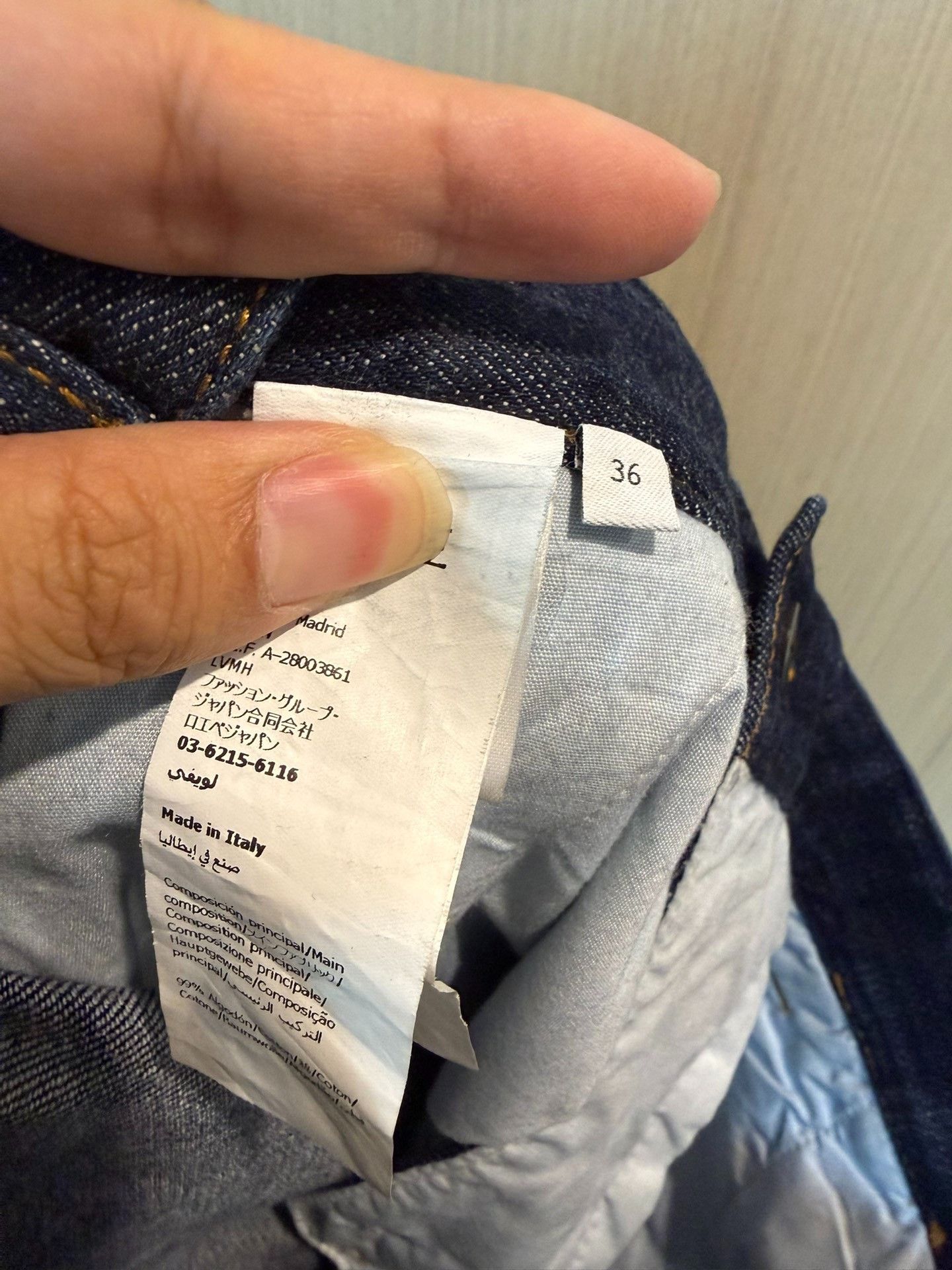 Loewe Loewe Belted Indigo Jeans 36 Size 26" / US 2 / IT 38 - 5 Thumbnail