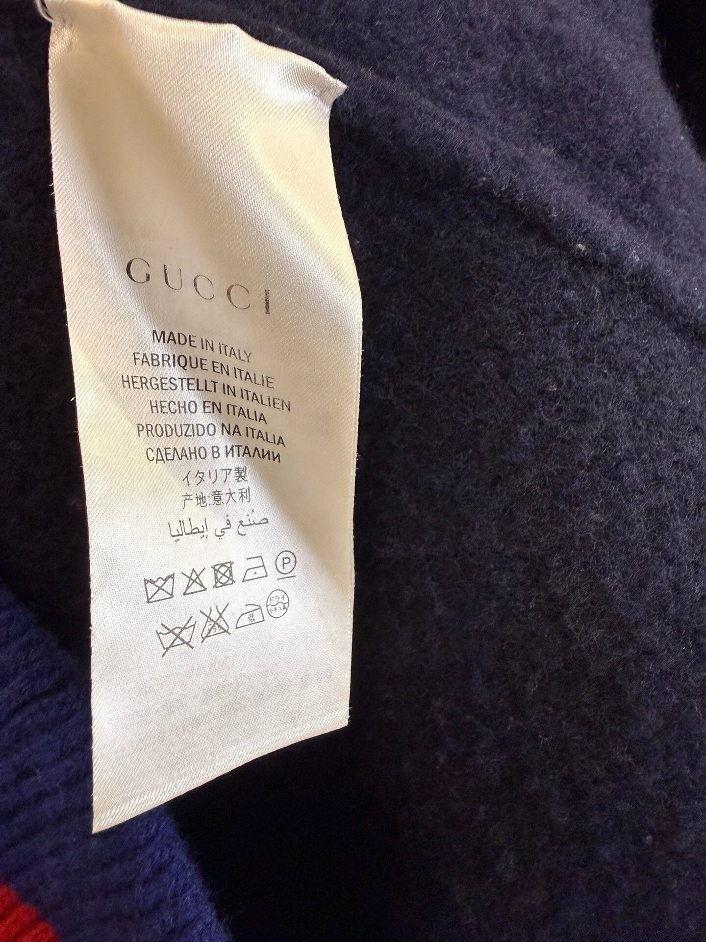 Gucci Gucci Tiger Head Wool Zip Cardigan Size S Size US S / EU 44-46 / 1 - 5 Thumbnail
