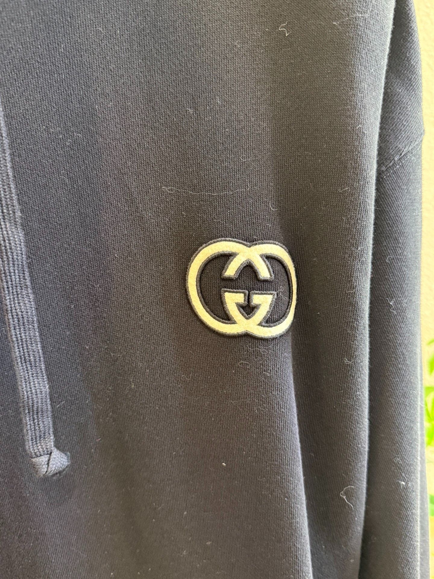 Gucci Gucci Interlocking G Embroidered Hoodie Size L Size US L / EU 52-54 / 3 - 3 Thumbnail