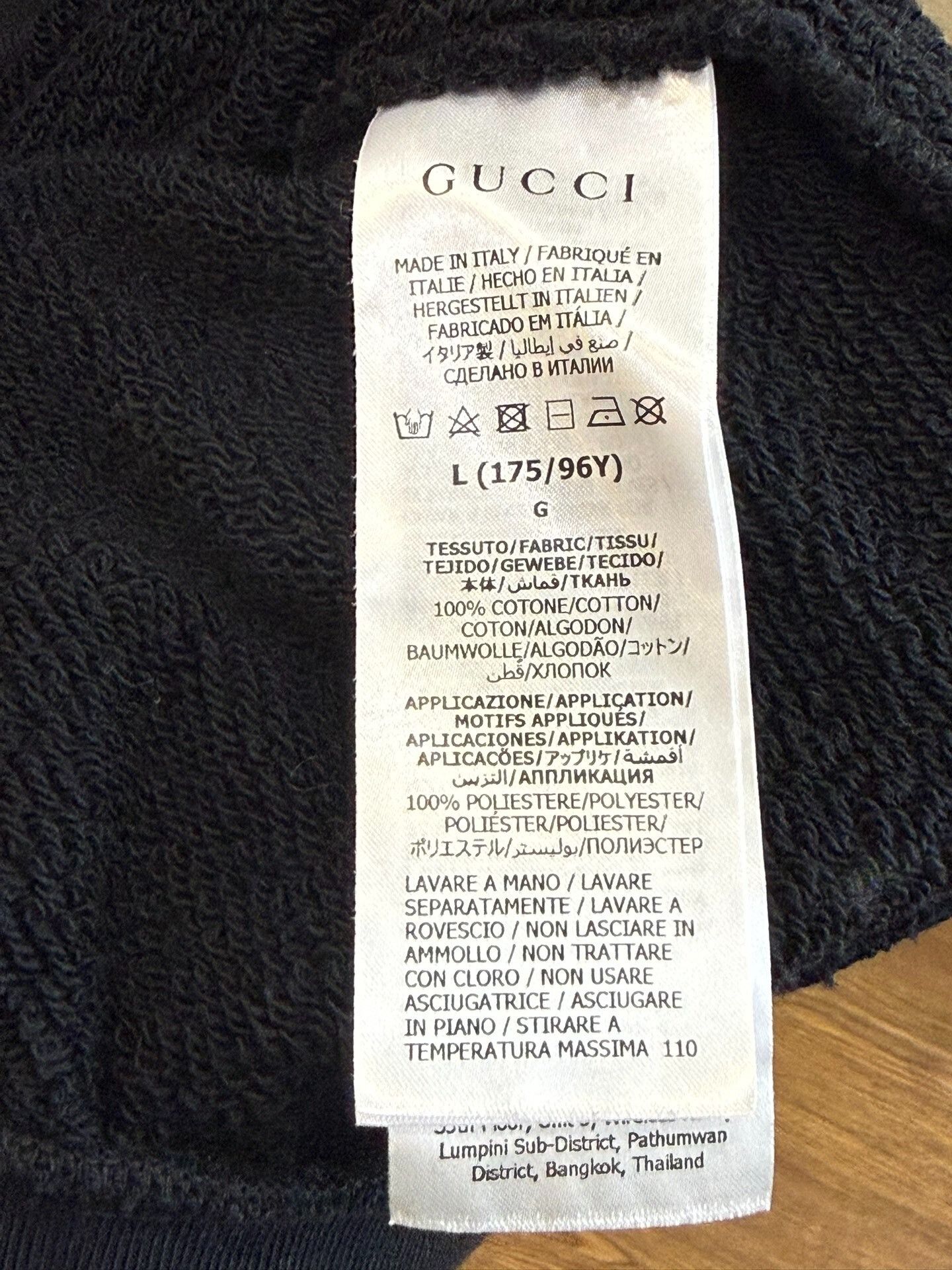 Gucci Gucci Interlocking G Embroidered Hoodie Size L Size US L / EU 52-54 / 3 - 6 Thumbnail