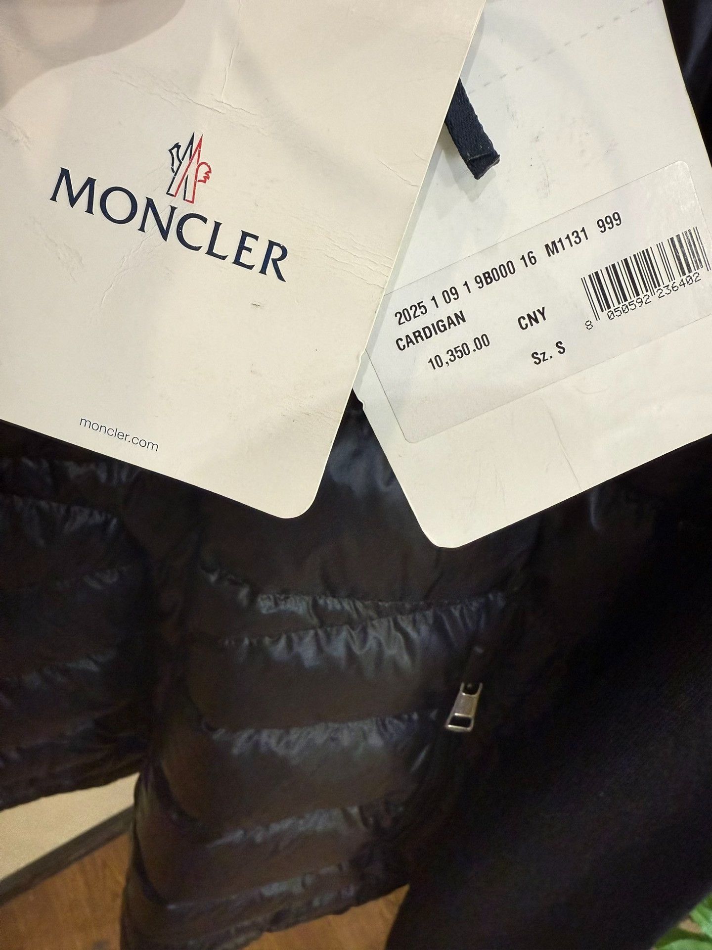 Moncler Moncler Hybrid Knit Down Cardigan Jacket Size S Size US S / EU 44-46 / 1 - 4 Thumbnail