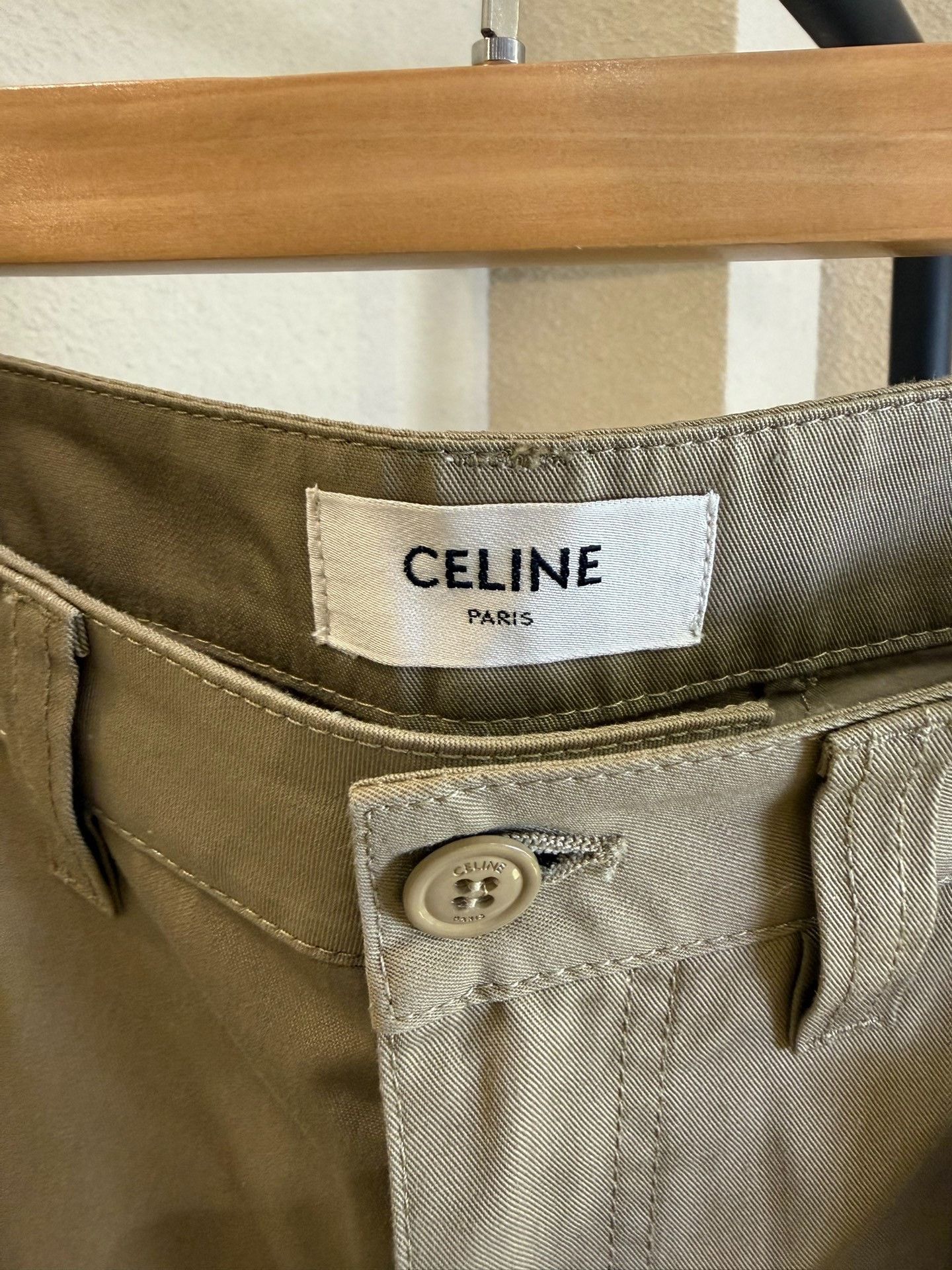 Celine CELINE Khaki Cargo Pants Size 46 Size US 30 / EU 46 - 5 Thumbnail