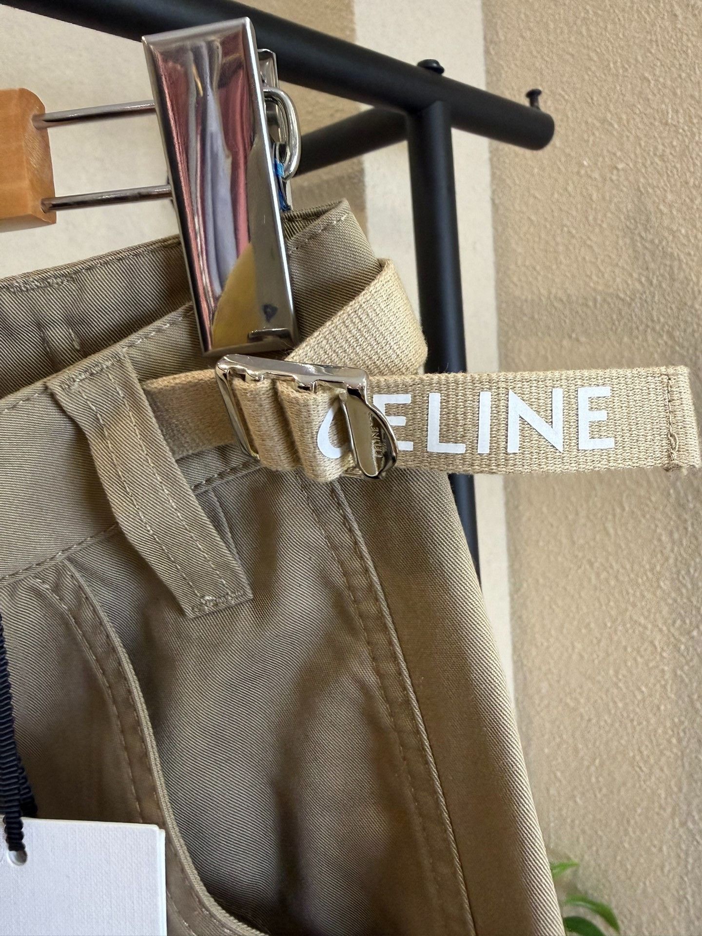 Celine CELINE Khaki Cargo Pants Size 46 Size US 30 / EU 46 - 3 Thumbnail