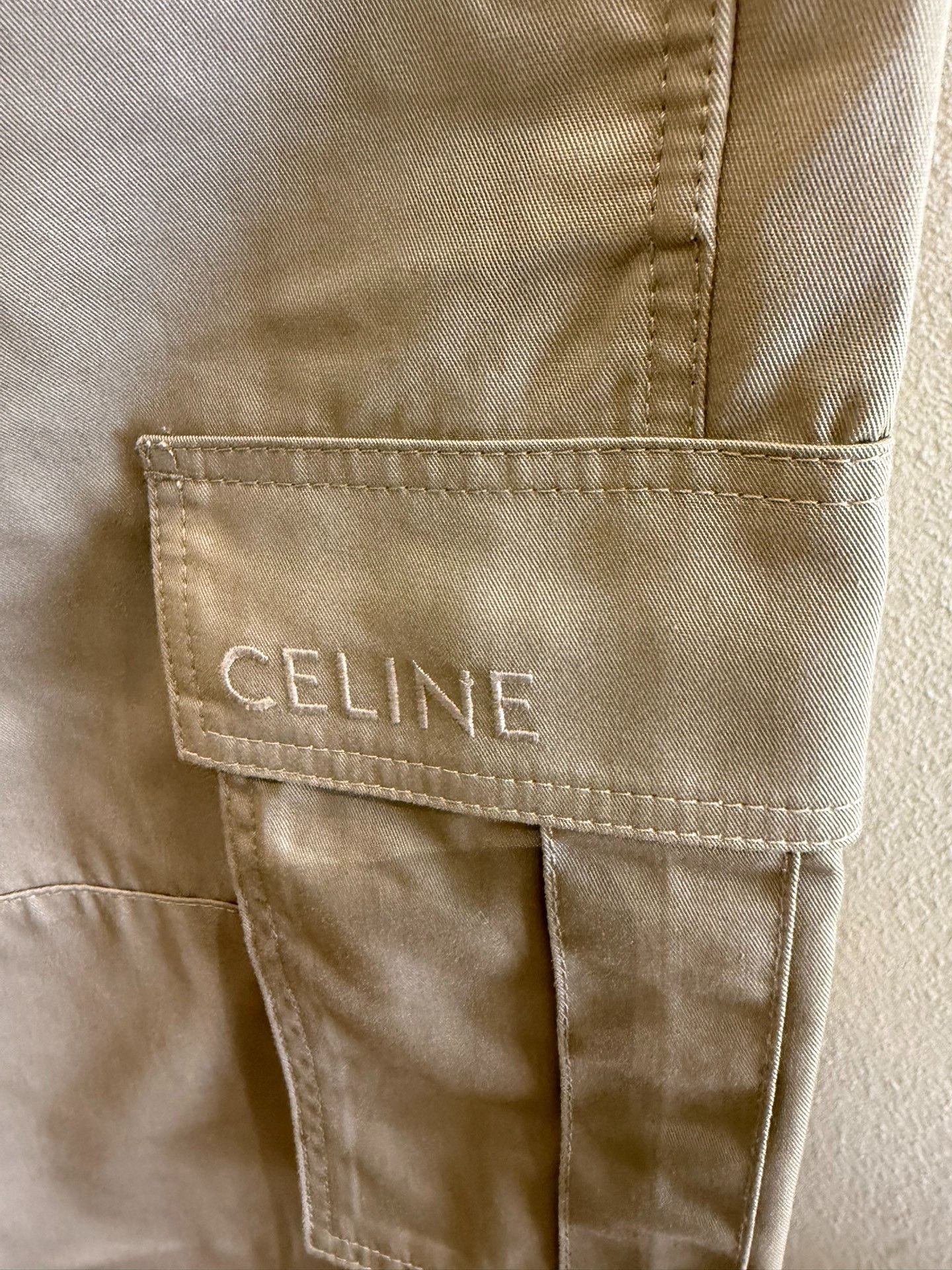 Celine CELINE Khaki Cargo Pants Size 46 Size US 30 / EU 46 - 4 Thumbnail