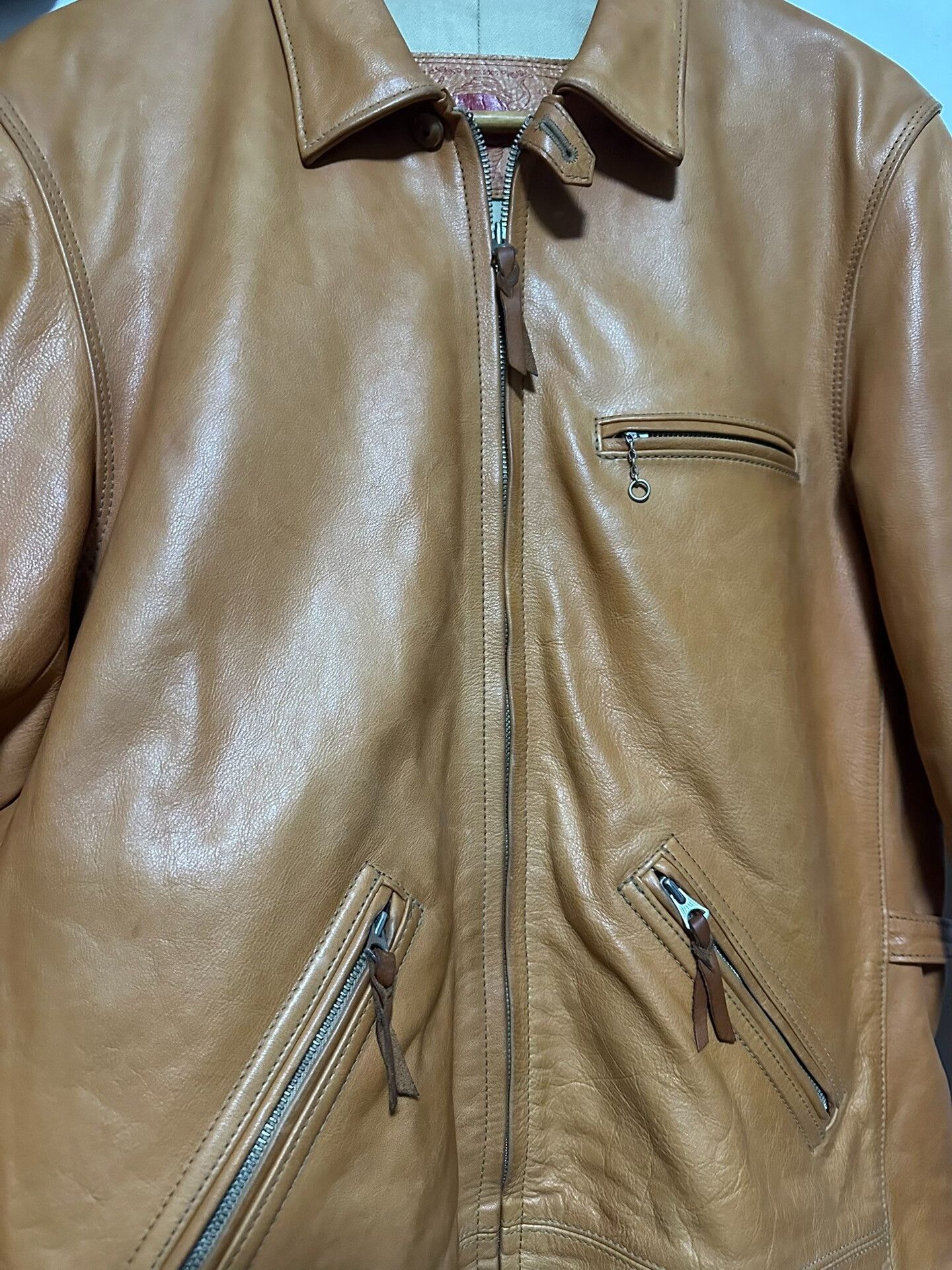 Berluti Tenjiworks JS03 Original Leather Jacket Size US S / EU 44-46 / 1 - 6 Thumbnail