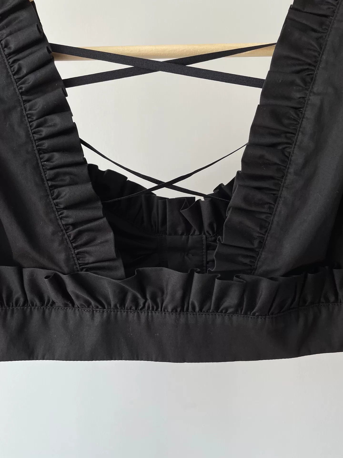 Noir Kei Ninomiya Noir Kei Ninomiya Corset-Style Cropped Shirt Size S / US 4 / IT 40 - 4 Thumbnail