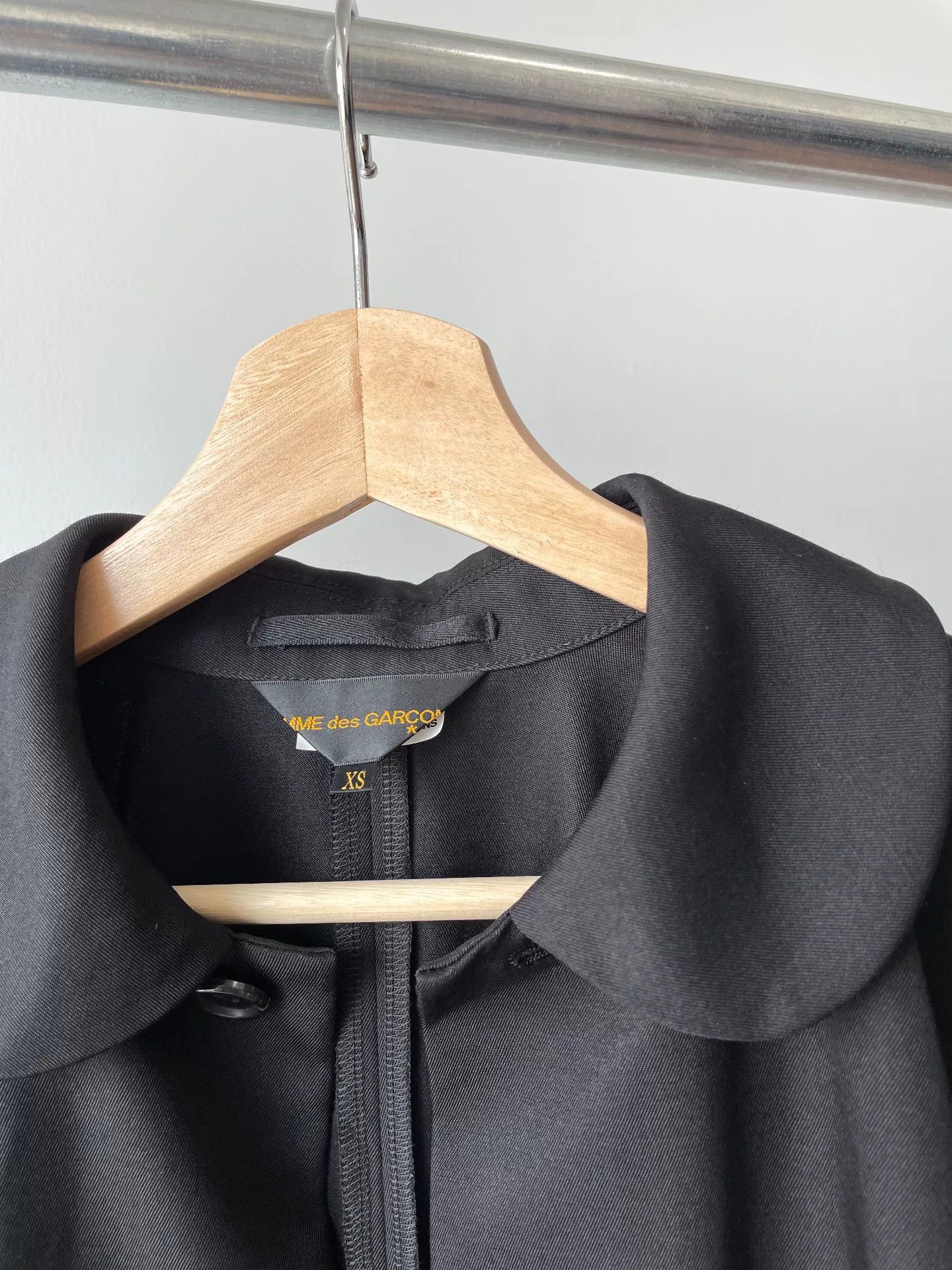 Comme des Garcons Comme des Garçons Black Coat Size XS / US 0-2 / IT 36-38 - 4 Thumbnail