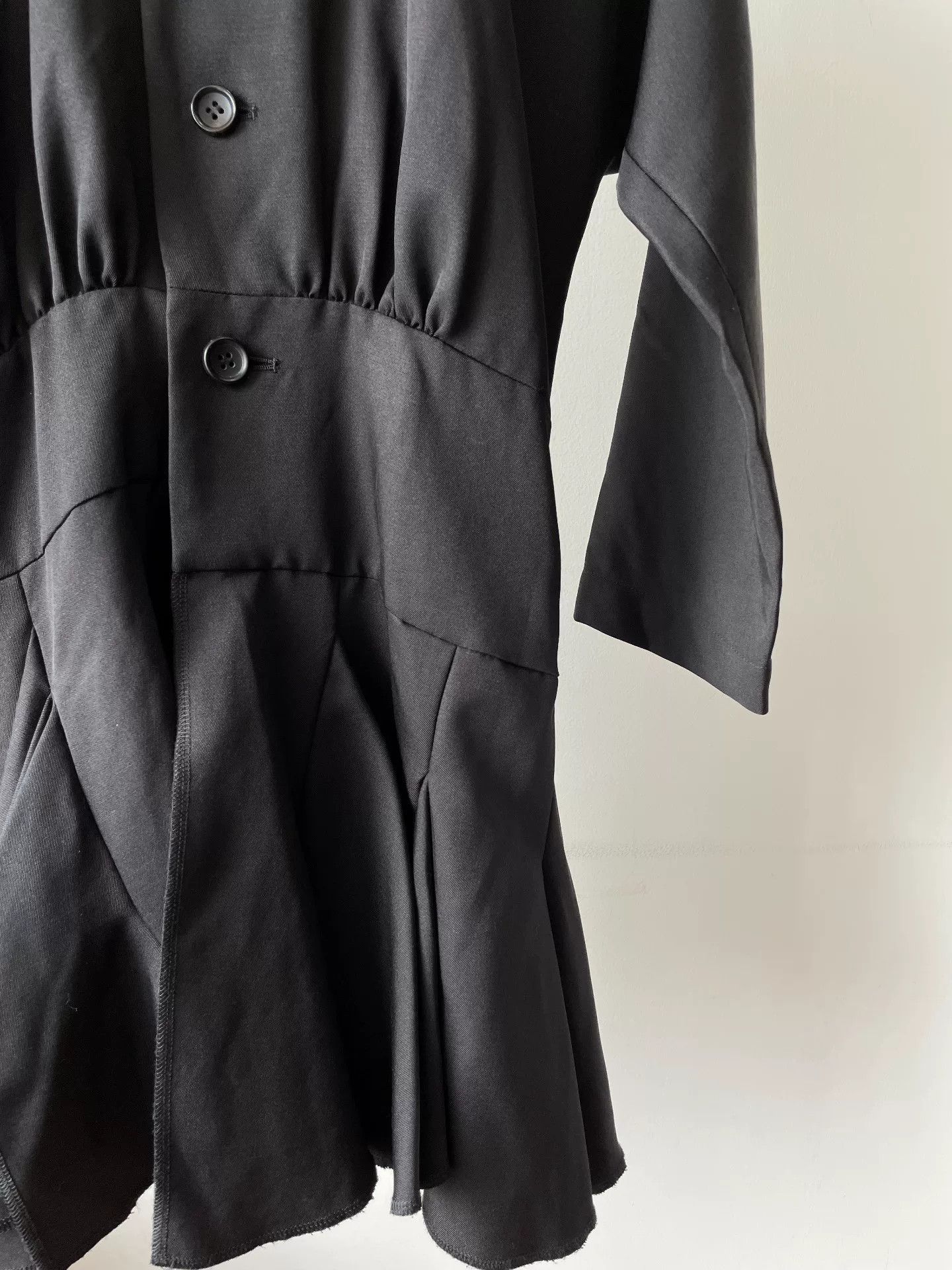 Comme des Garcons Comme des Garçons Black Coat Size XS / US 0-2 / IT 36-38 - 2 Thumbnail