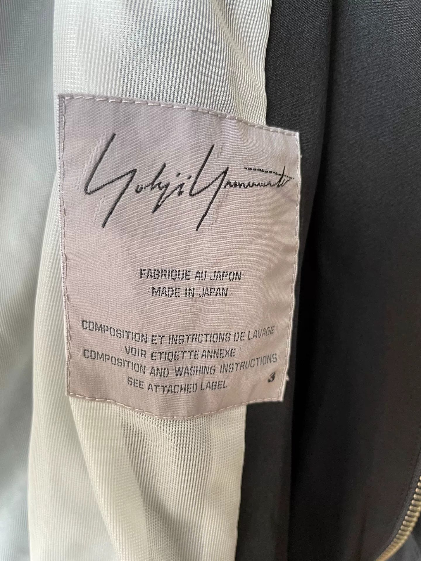 Yohji Yamamoto Yohji Yamamoto 02SS Double Zip Silk Jacket Size US L / EU 52-54 / 3 - 6 Thumbnail