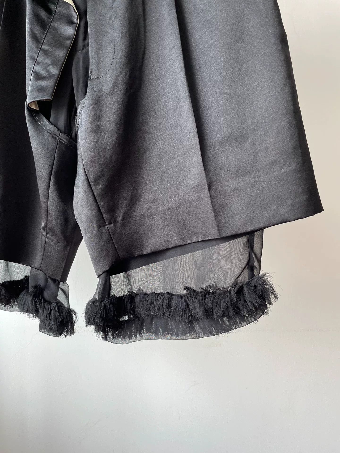 Rei Kawakubo Comme des Garçons Runway Two-Layer Shorts Size US 27 - 4 Thumbnail
