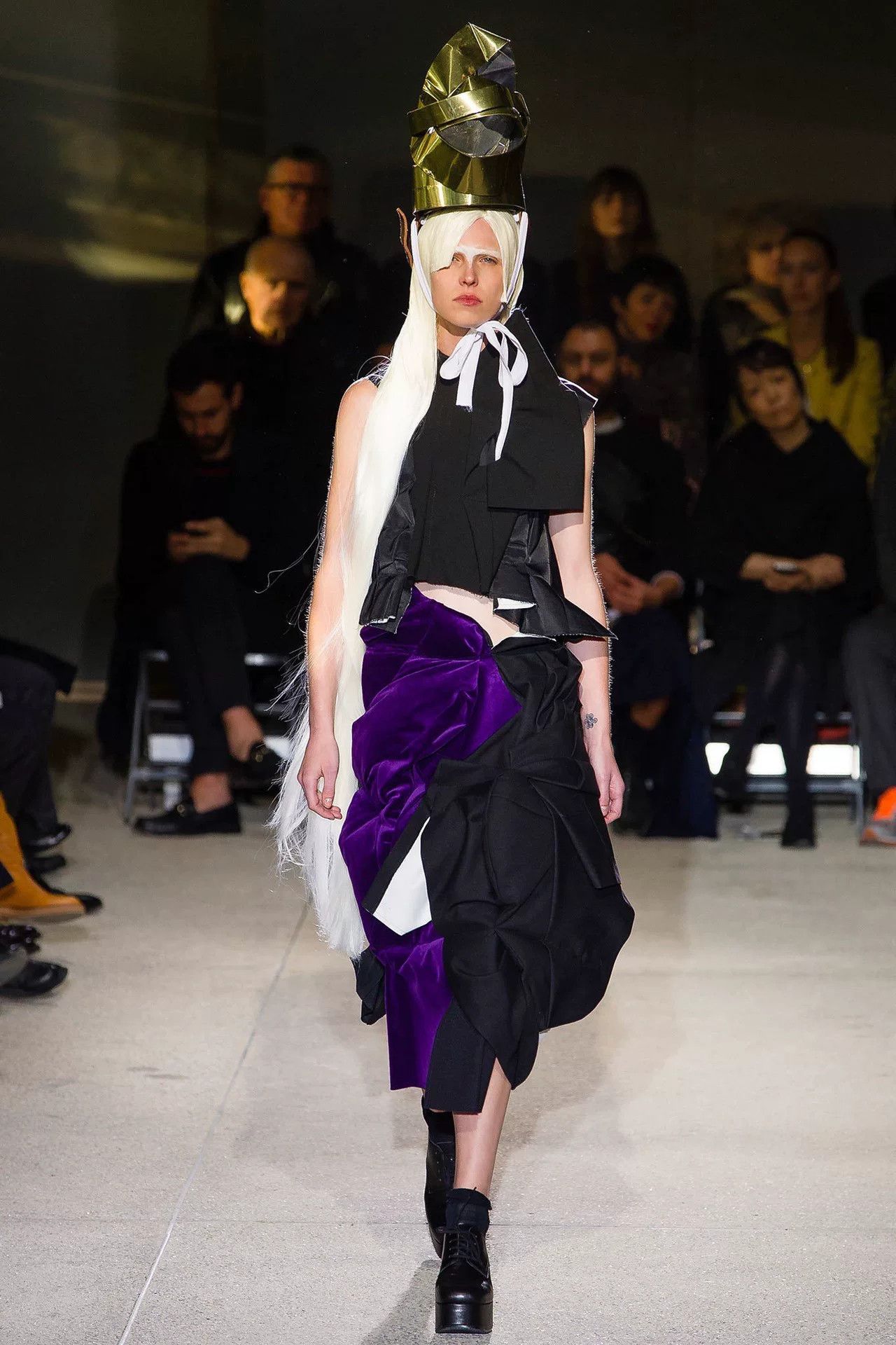 Comme des Garcons Comme des Garçons Runway Pleated Vest Size US S / EU 44-46 / 1 - 6 Thumbnail