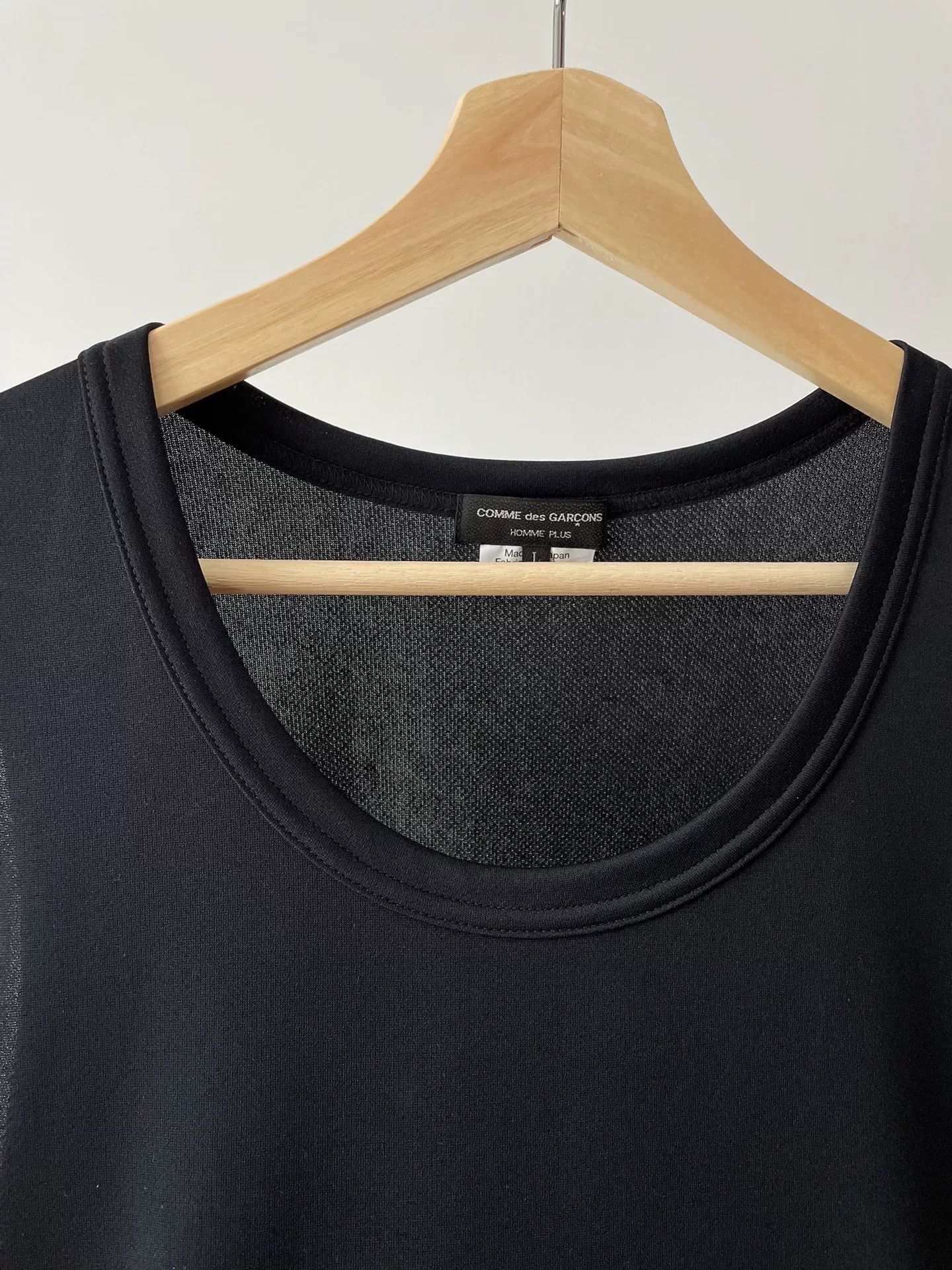 Comme des Garcons Comme des Garçons Homme Plus Black Styling Vest Size US L / EU 52-54 / 3 - 3 Thumbnail