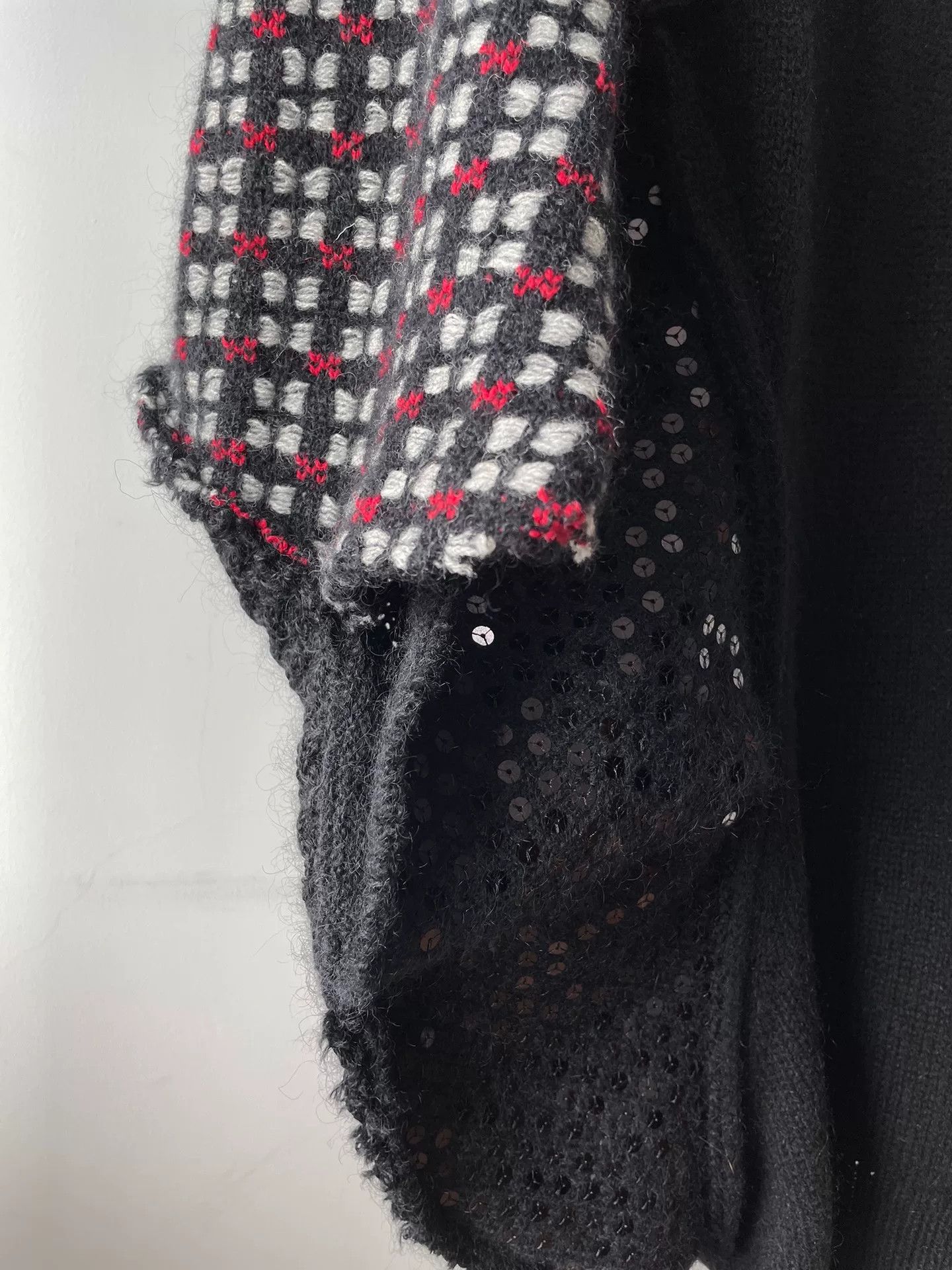 Junya Watanabe Junya Watanabe Comme des Garçons Patchwork Knit Cardigan Size US M / EU 48-50 / 2 - 4 Thumbnail