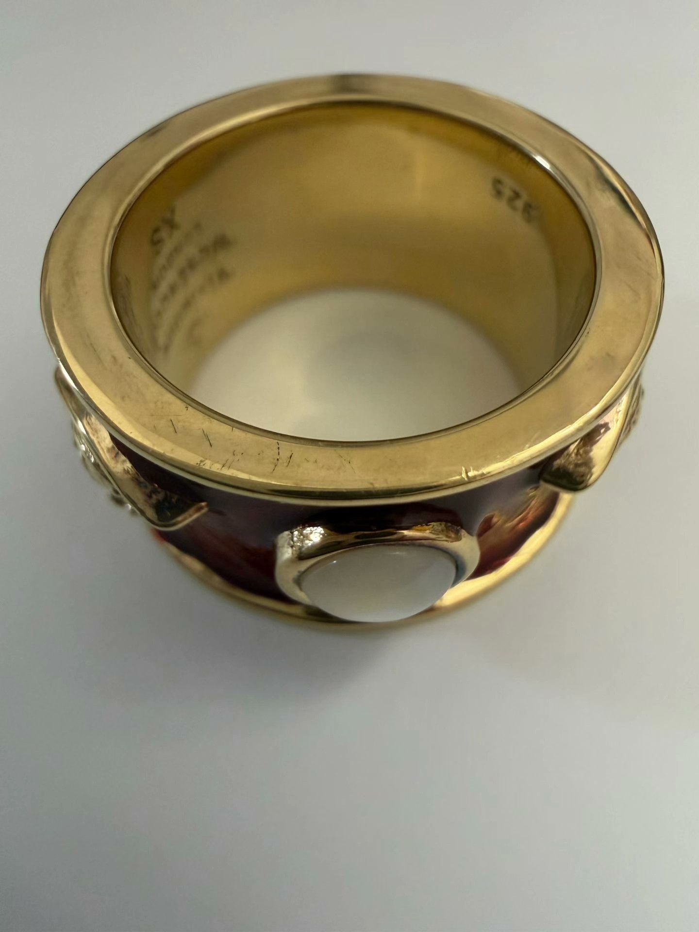 Vivienne Westwood Vivienne Westwood Saturn Ring XS Size ONE SIZE - 6 Thumbnail