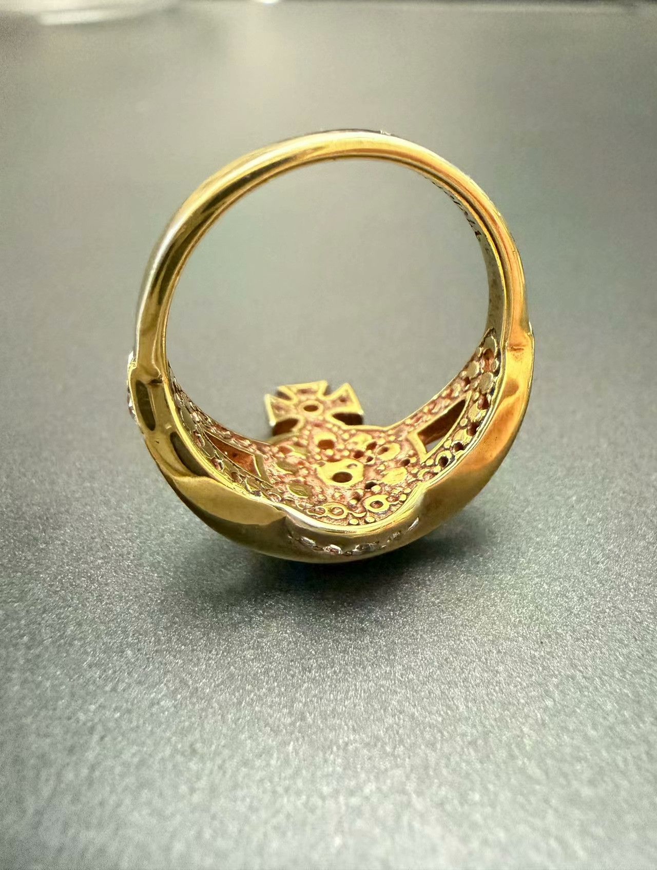 Vivienne Westwood Vivienne Westwood Saturn Ring Size ONE SIZE - 3 Thumbnail