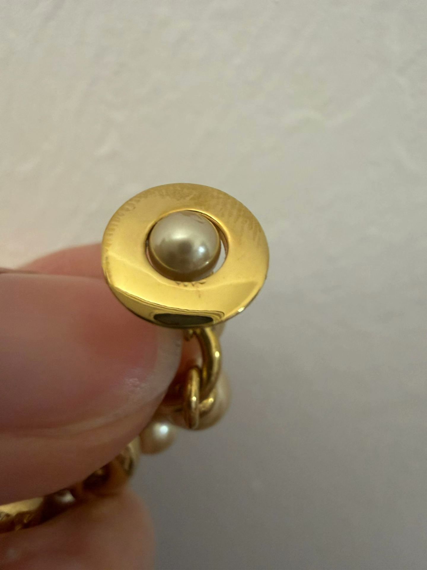 Vivienne Westwood Vivienne Westwood Heart Pin Pearl Necklace Size ONE SIZE - 7 Thumbnail