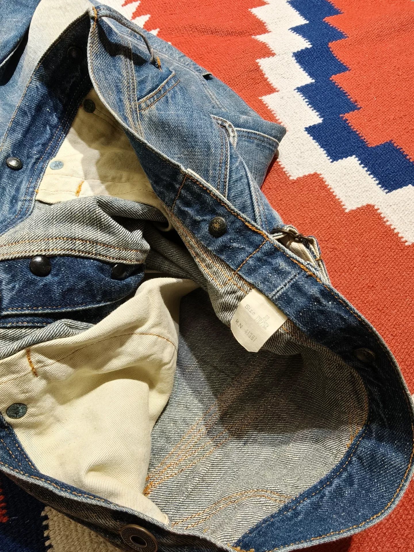 RRL Ralph Lauren RRL Double RL Distressed Jeans Size US 30 / EU 46 - 7 Thumbnail