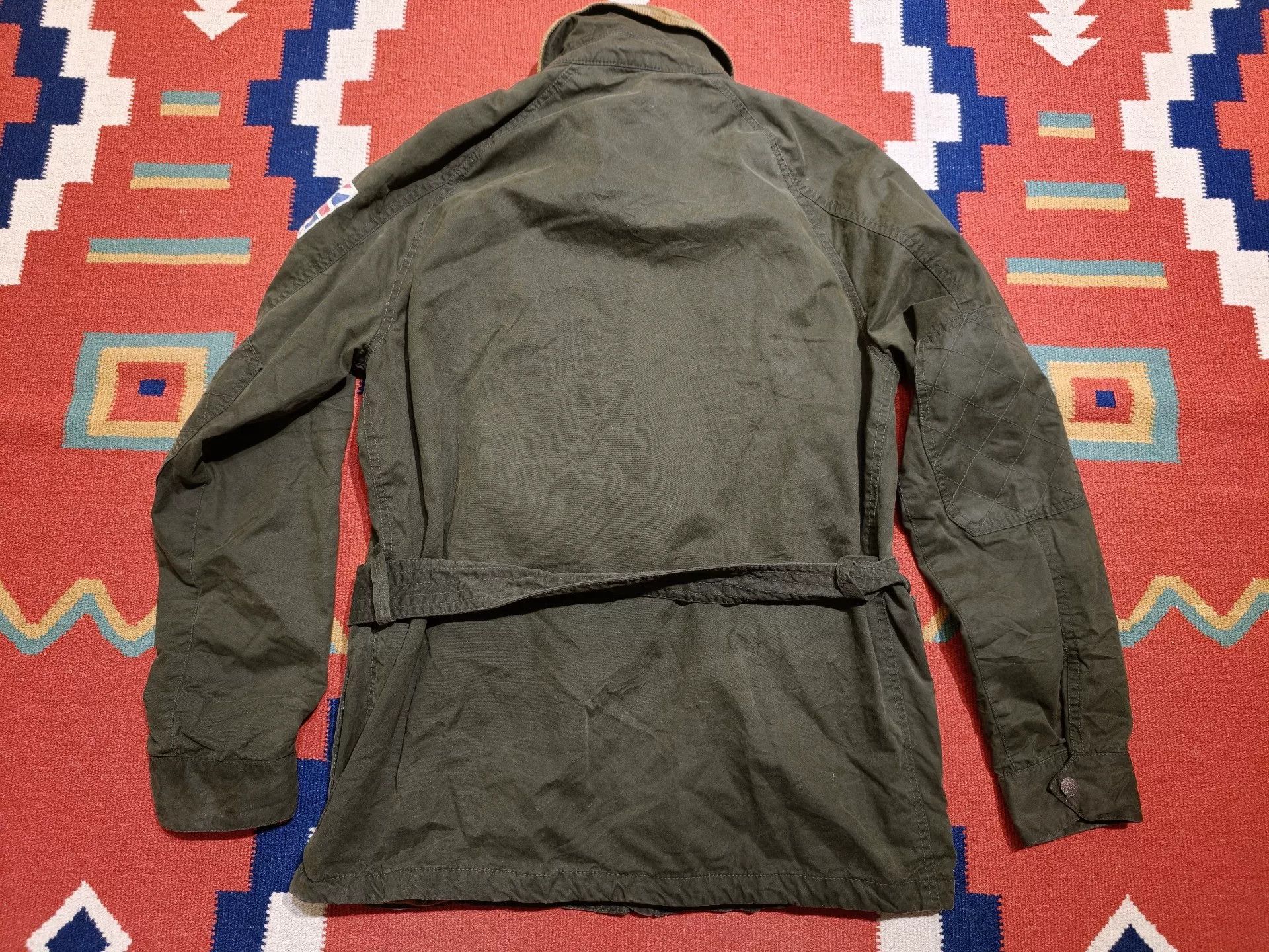 RRL Ralph Lauren RRL Berkshire Camo Oilcloth Jacket Size US S / EU 44-46 / 1 - 6 Thumbnail