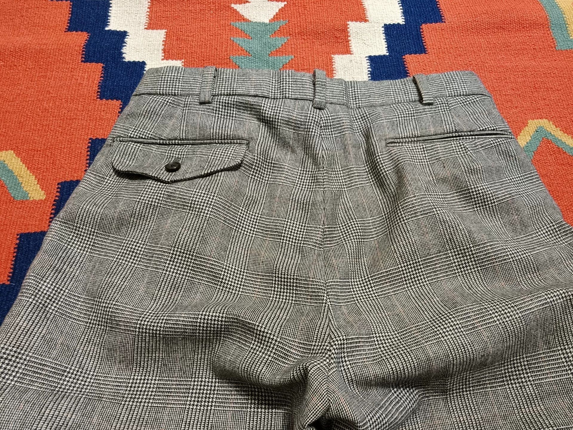 Polo Ralph Lauren Vintage Polo Ralph Lauren Wool Houndstooth Pants Size US 32 / EU 48 - 6 Thumbnail