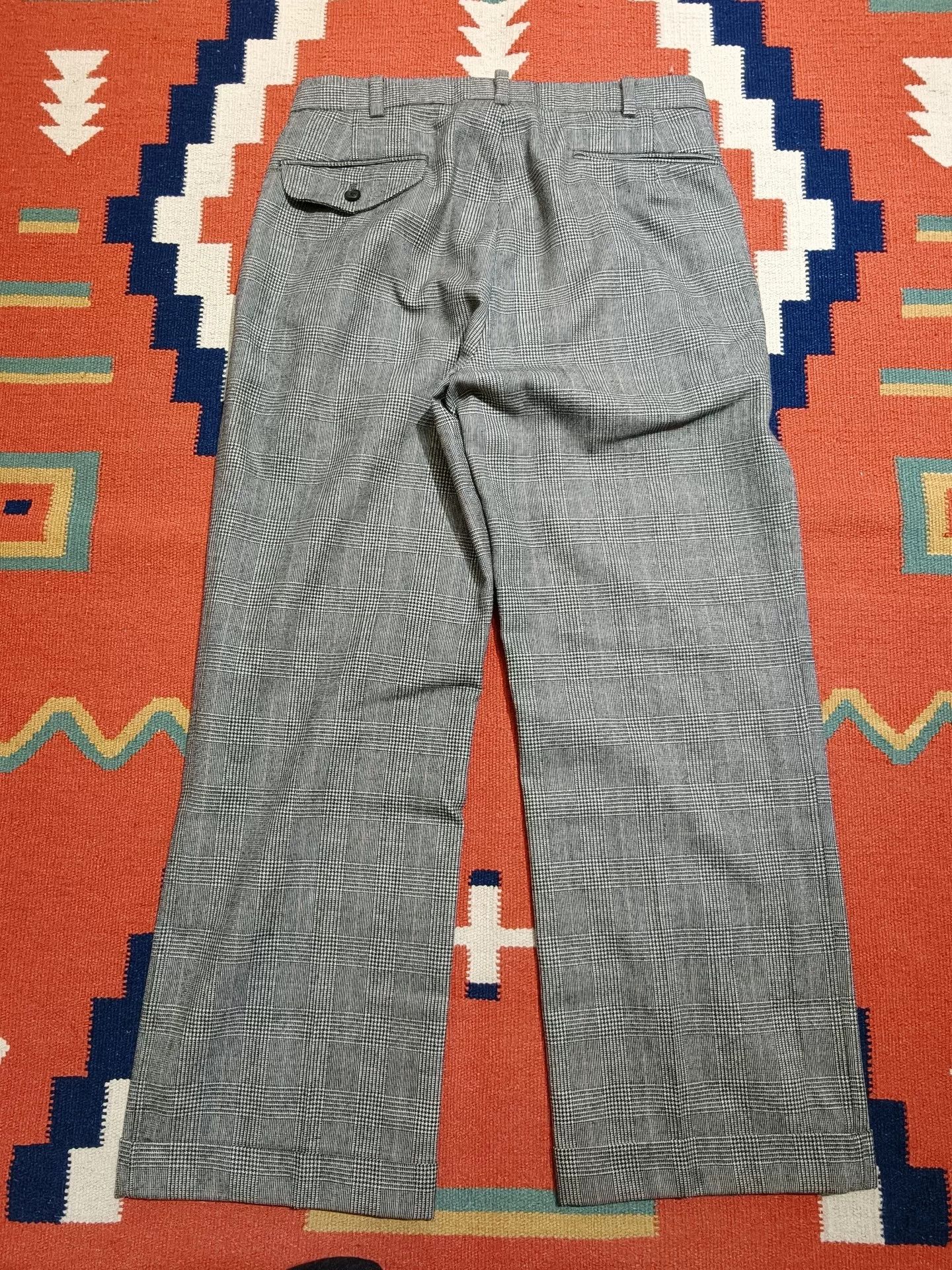 Polo Ralph Lauren Vintage Polo Ralph Lauren Wool Houndstooth Pants Size US 32 / EU 48 - 2 Thumbnail