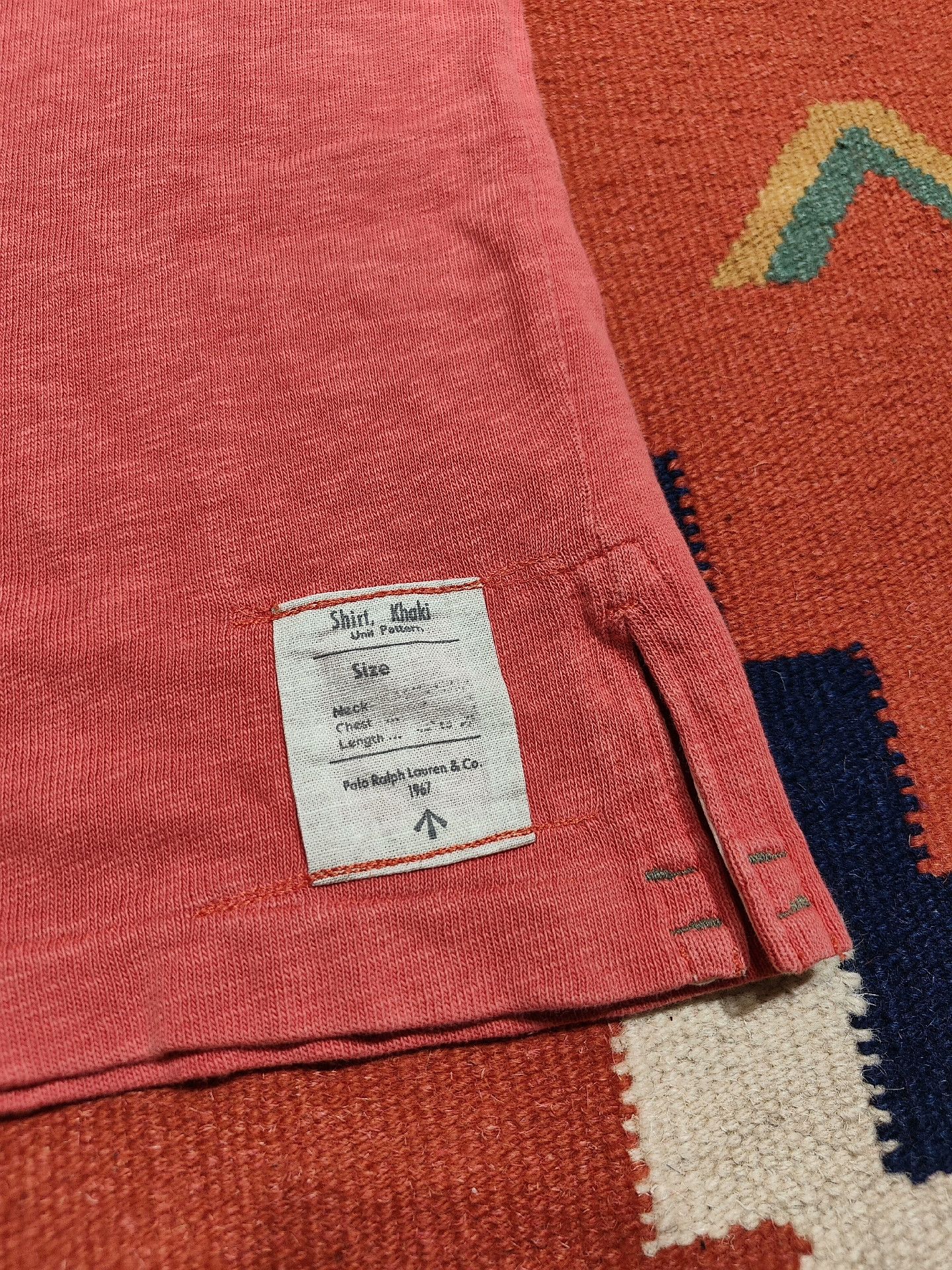RRL Ralph Lauren Ralph Lauren Military Short-Sleeve Polo Size US M / EU 48-50 / 2 - 2 Thumbnail