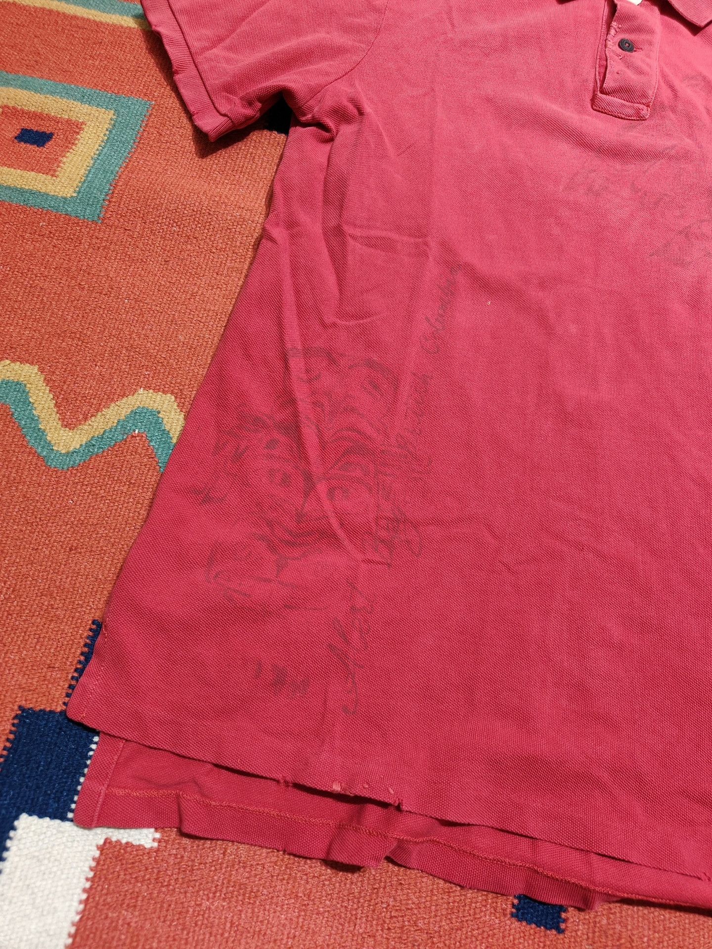 RRL Ralph Lauren RRL Vintage Navajo Southwest Polo Size US M / EU 48-50 / 2 - 3 Thumbnail