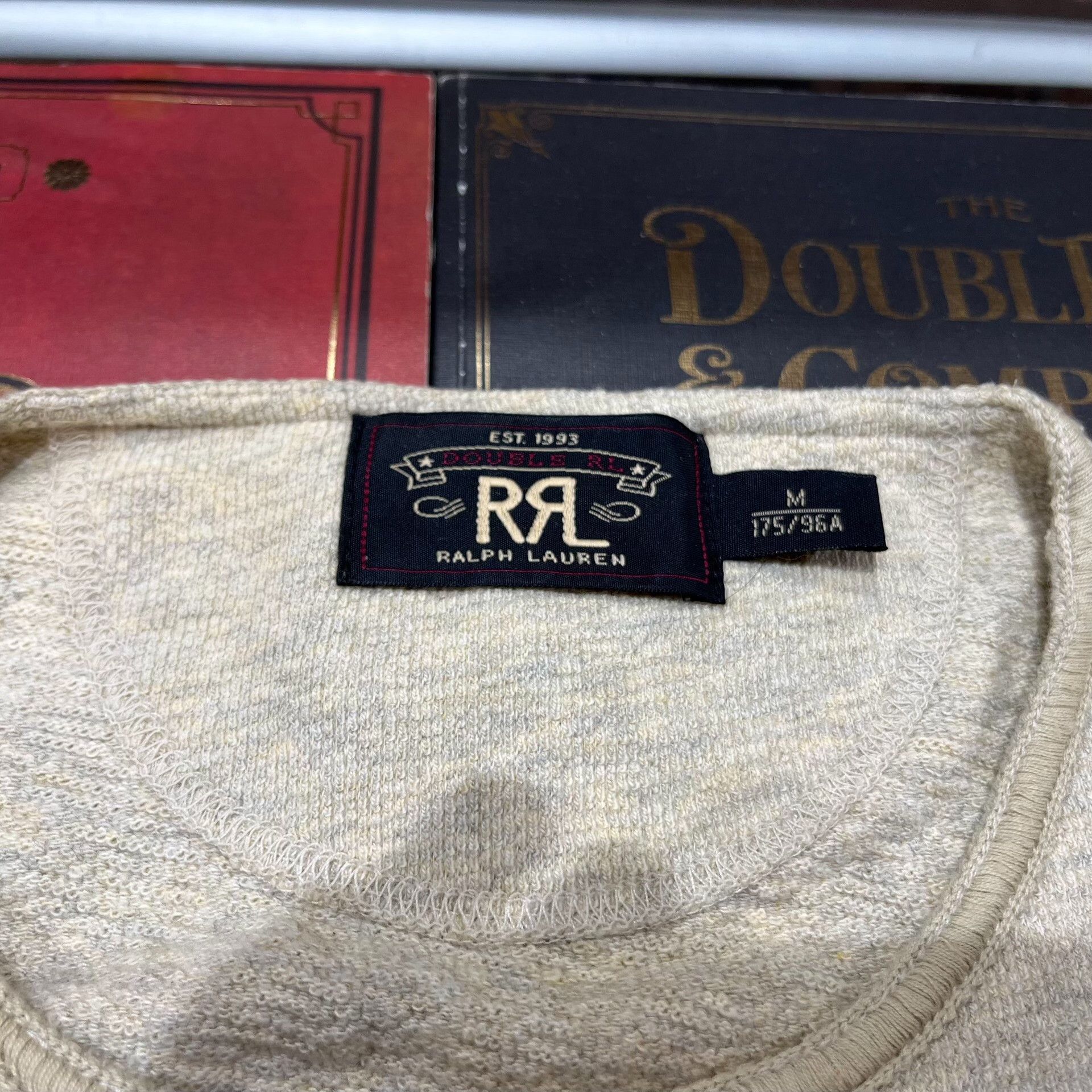 RRL Ralph Lauren RRL Vintage Indian Embroidery Henley Shirt Size US M / EU 48-50 / 2 - 4 Thumbnail