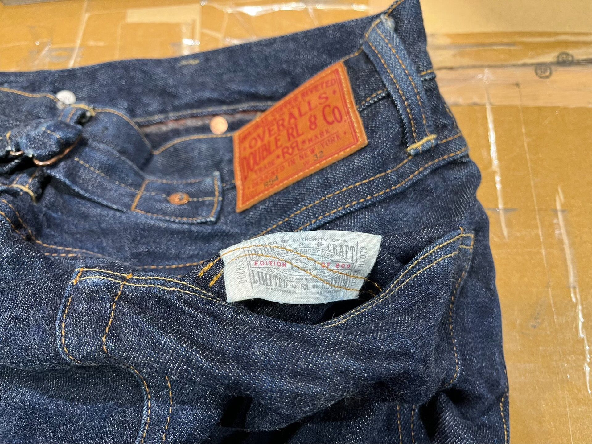 RRL Ralph Lauren RRL Limited Double Layer Thick Jeans Size US 32 / EU 48 - 5 Thumbnail