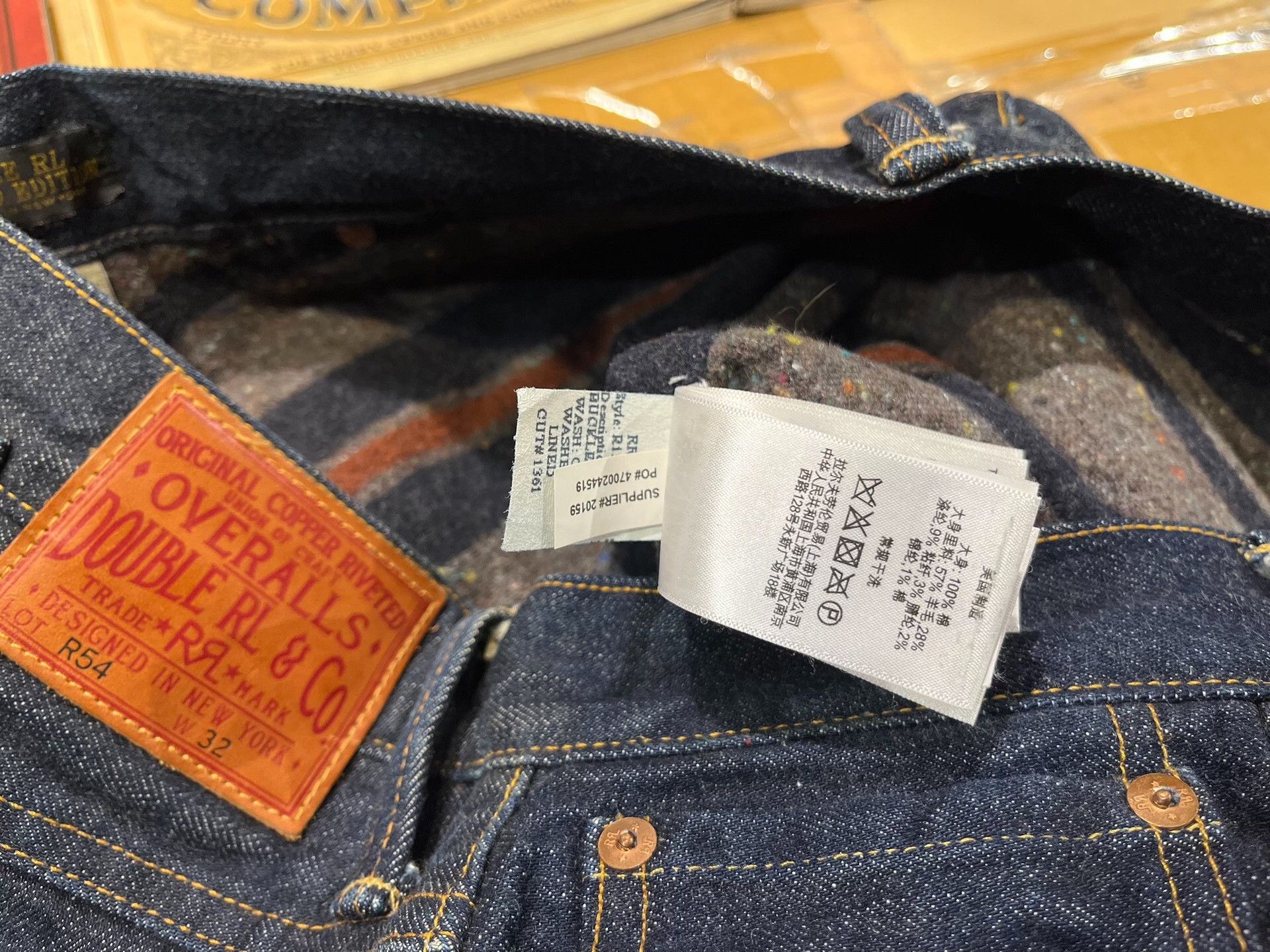 RRL Ralph Lauren RRL Limited Double Layer Thick Jeans Size US 32 / EU 48 - 6 Thumbnail