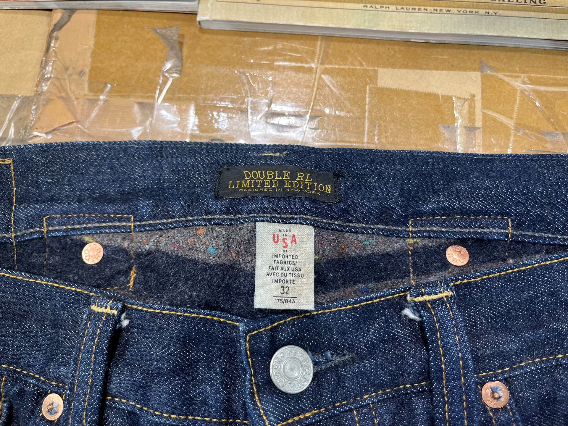 RRL Ralph Lauren RRL Limited Double Layer Thick Jeans Size US 32 / EU 48 - 3 Thumbnail