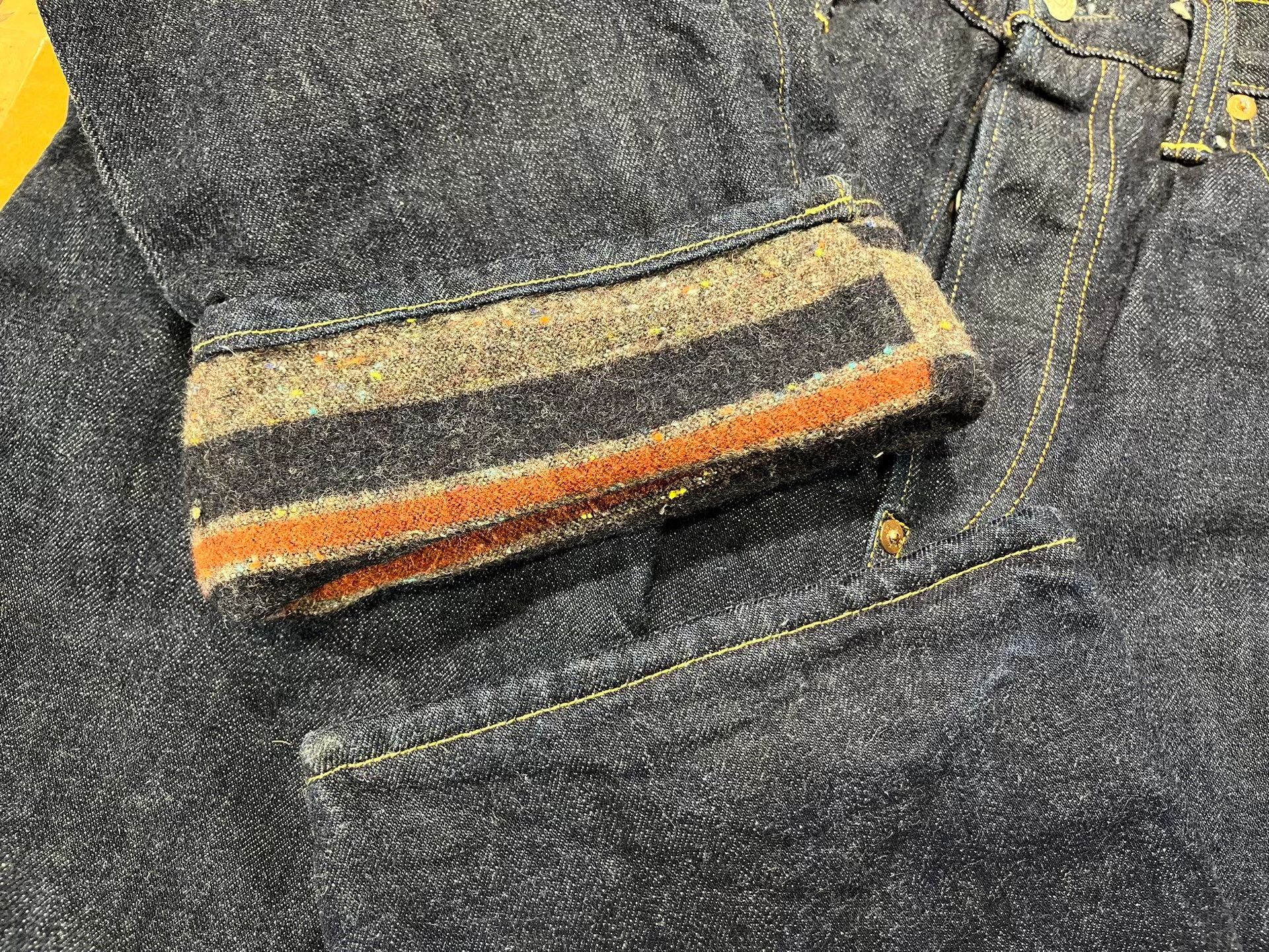 RRL Ralph Lauren RRL Limited Double Layer Thick Jeans Size US 32 / EU 48 - 8 Thumbnail