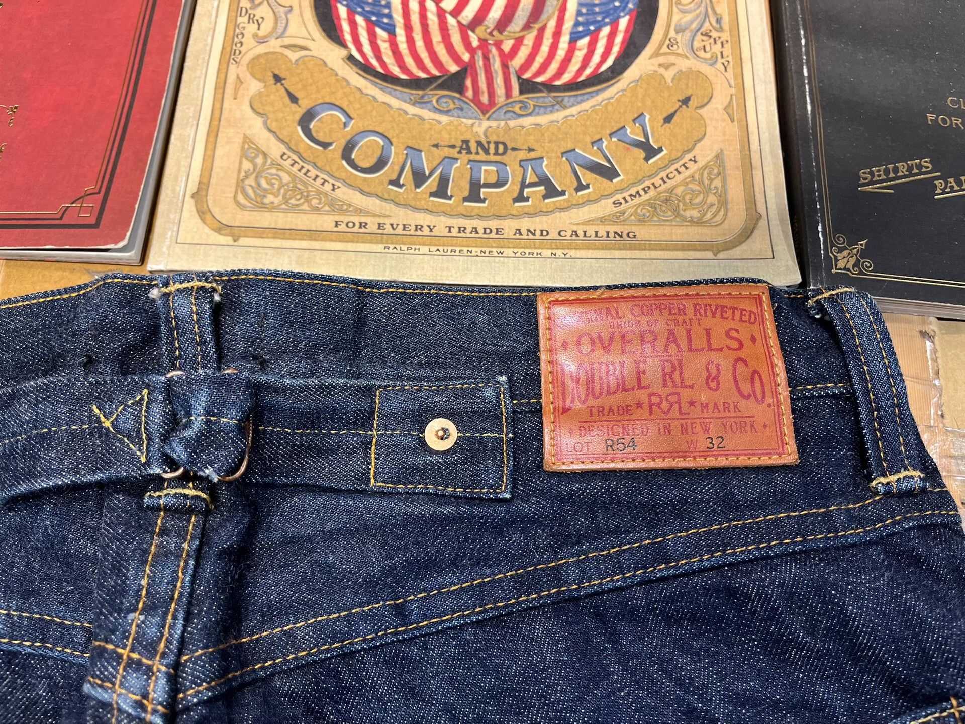RRL Ralph Lauren RRL Limited Double Layer Thick Jeans Size US 32 / EU 48 - 4 Thumbnail