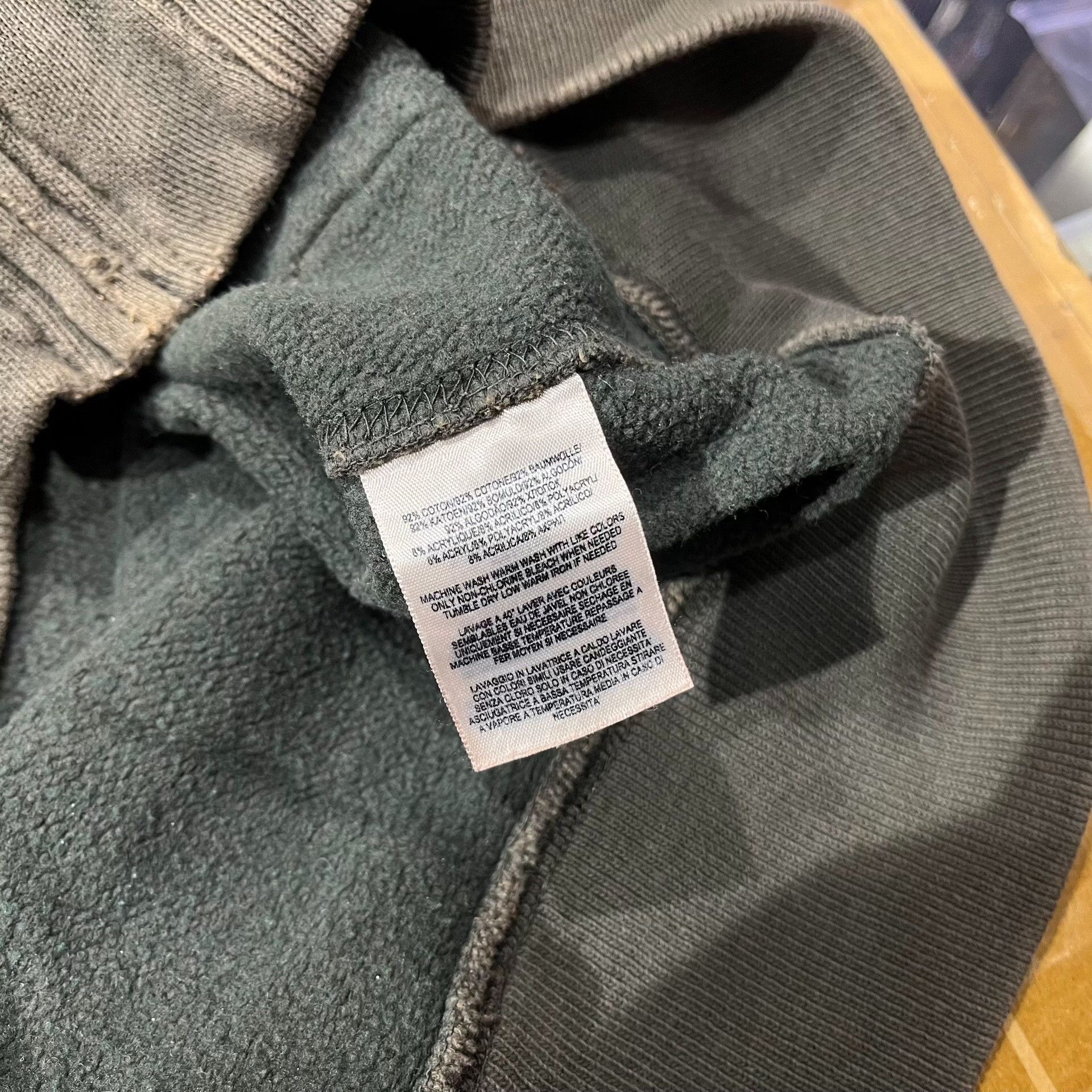 RRL Ralph Lauren RRL Heavy Washed Distressed Sweatshirt Size US M / EU 48-50 / 2 - 5 Thumbnail