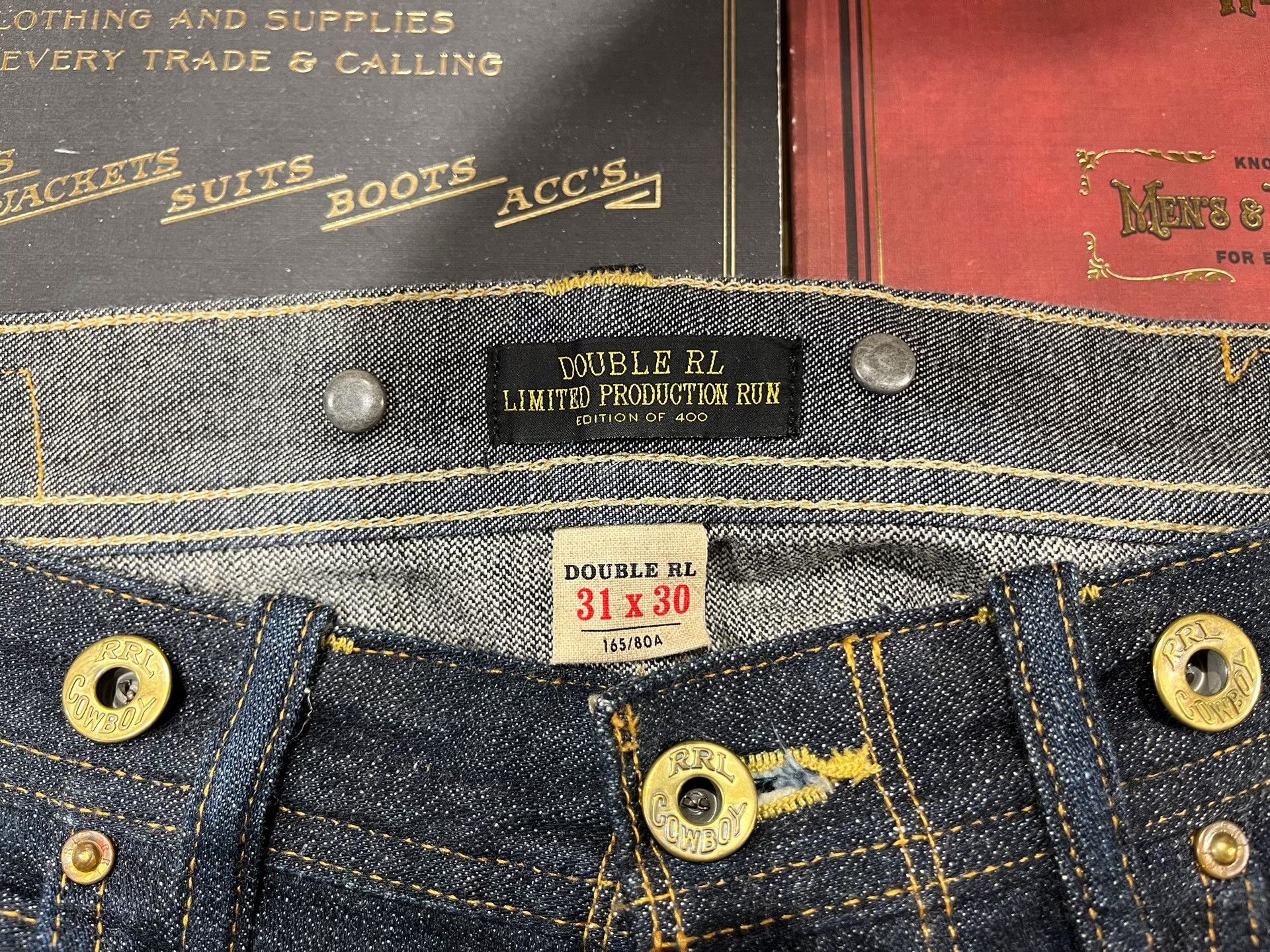 RRL Ralph Lauren RRL Limited Edition Denim Jeans Size US 31 - 3 Thumbnail