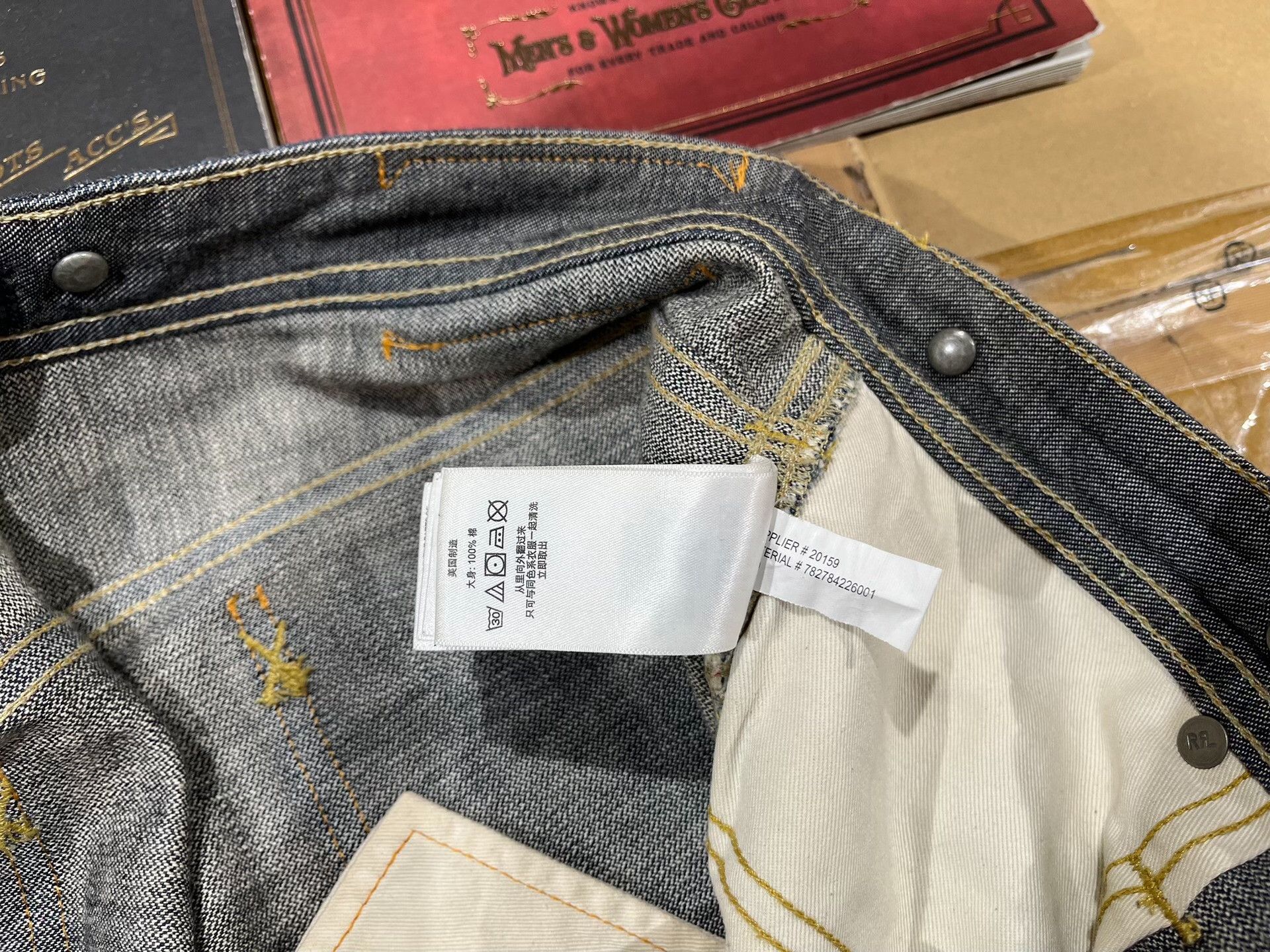 RRL Ralph Lauren RRL Limited Edition Denim Jeans Size US 31 - 5 Thumbnail