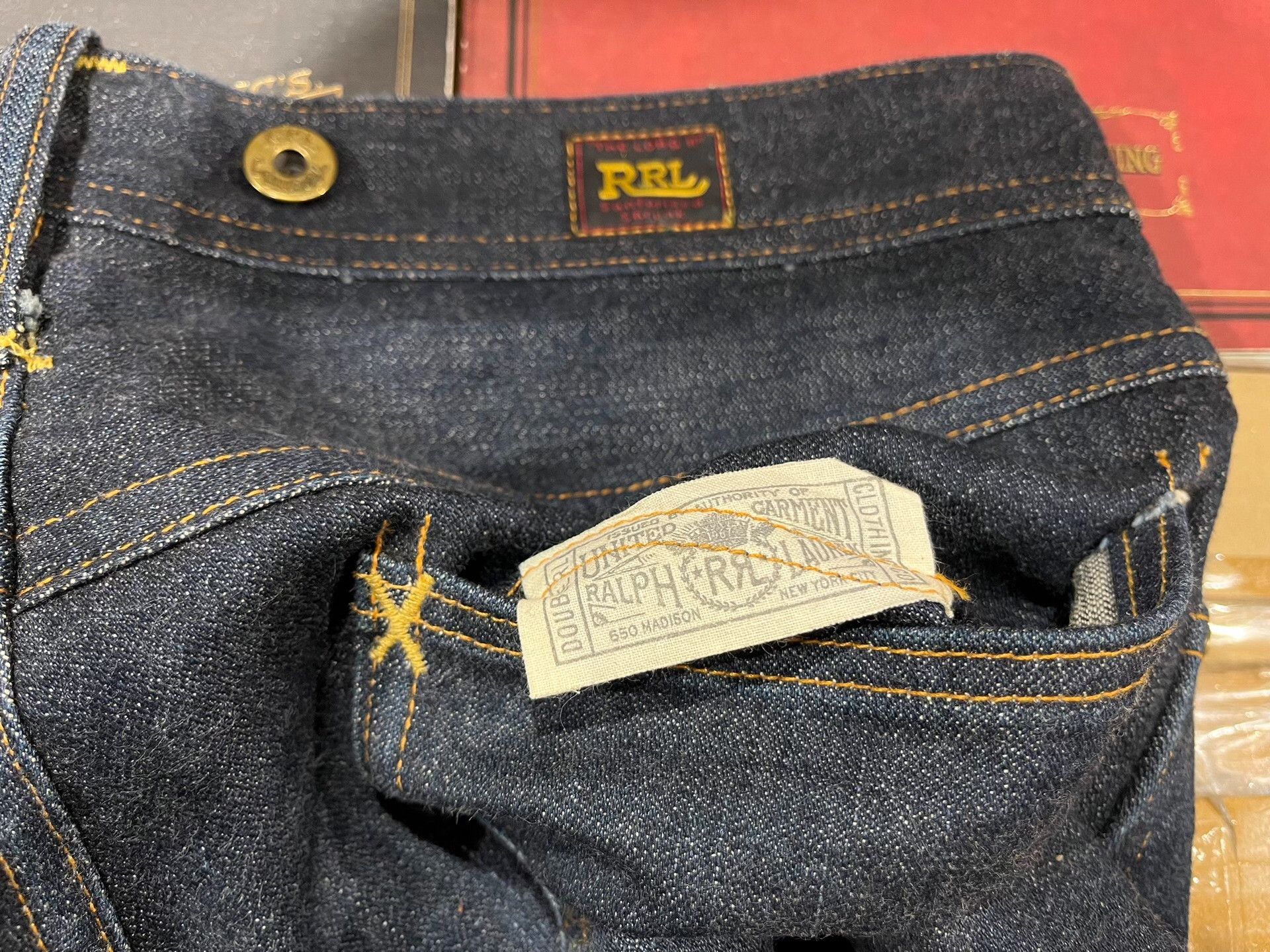 RRL Ralph Lauren RRL Limited Edition Denim Jeans Size US 31 - 9 Thumbnail