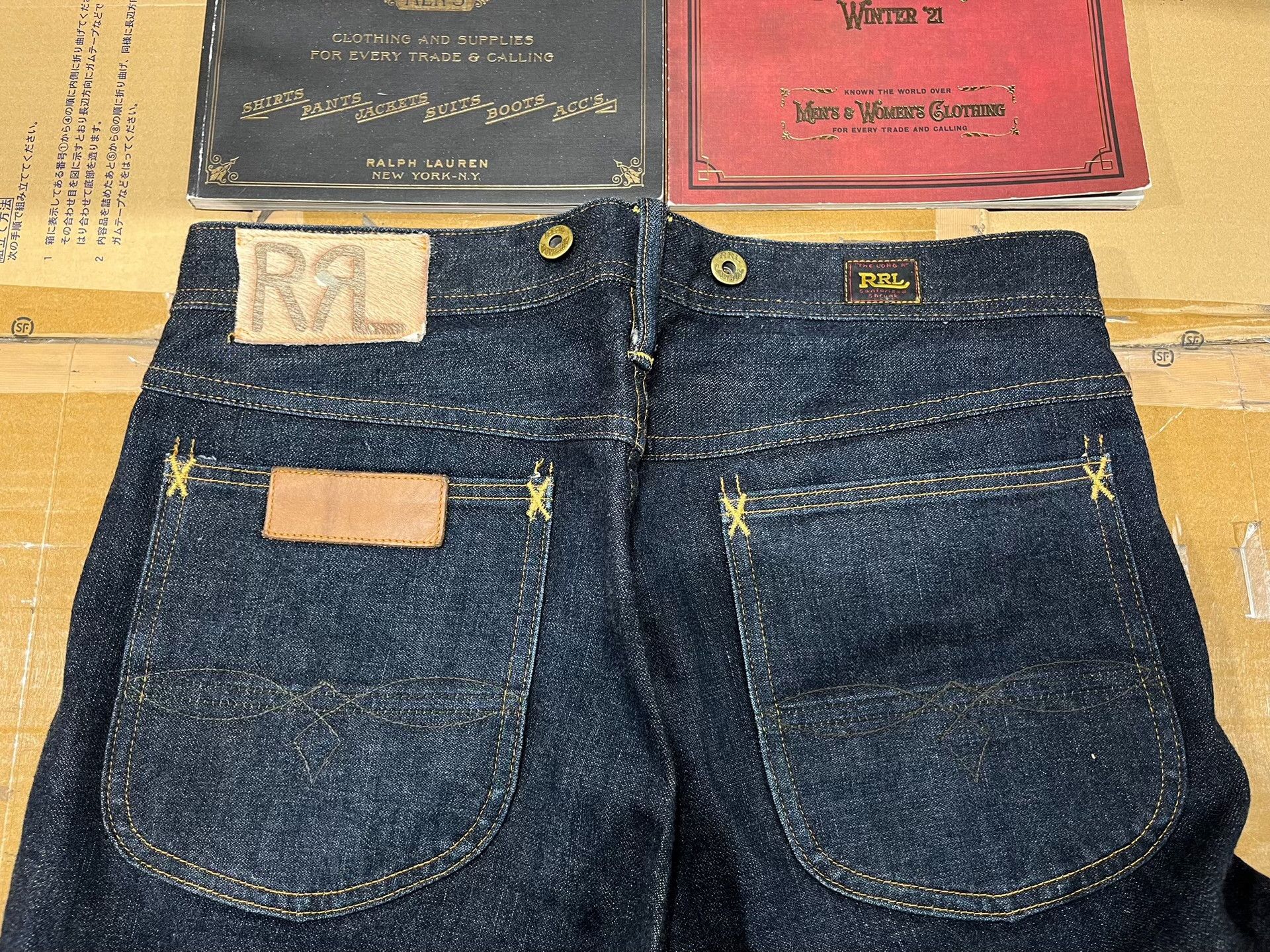 RRL Ralph Lauren RRL Limited Edition Denim Jeans Size US 31 - 8 Thumbnail