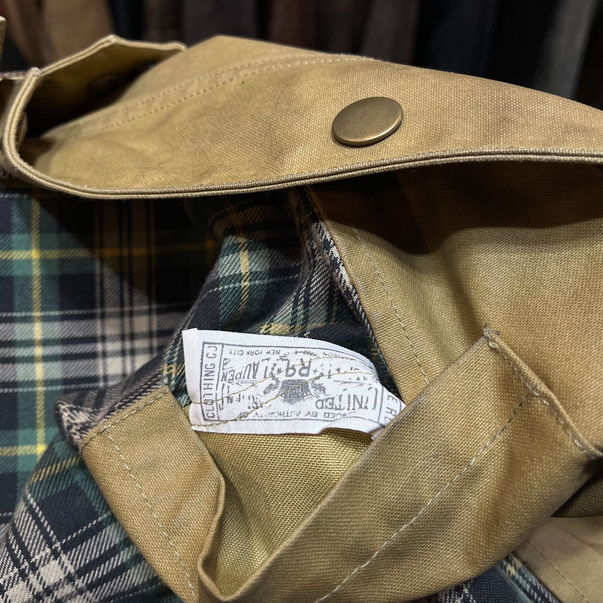 RRL Ralph Lauren RRL Double RL Oiled Wax Trench Coat Size US S / EU 44-46 / 1 - 6 Thumbnail
