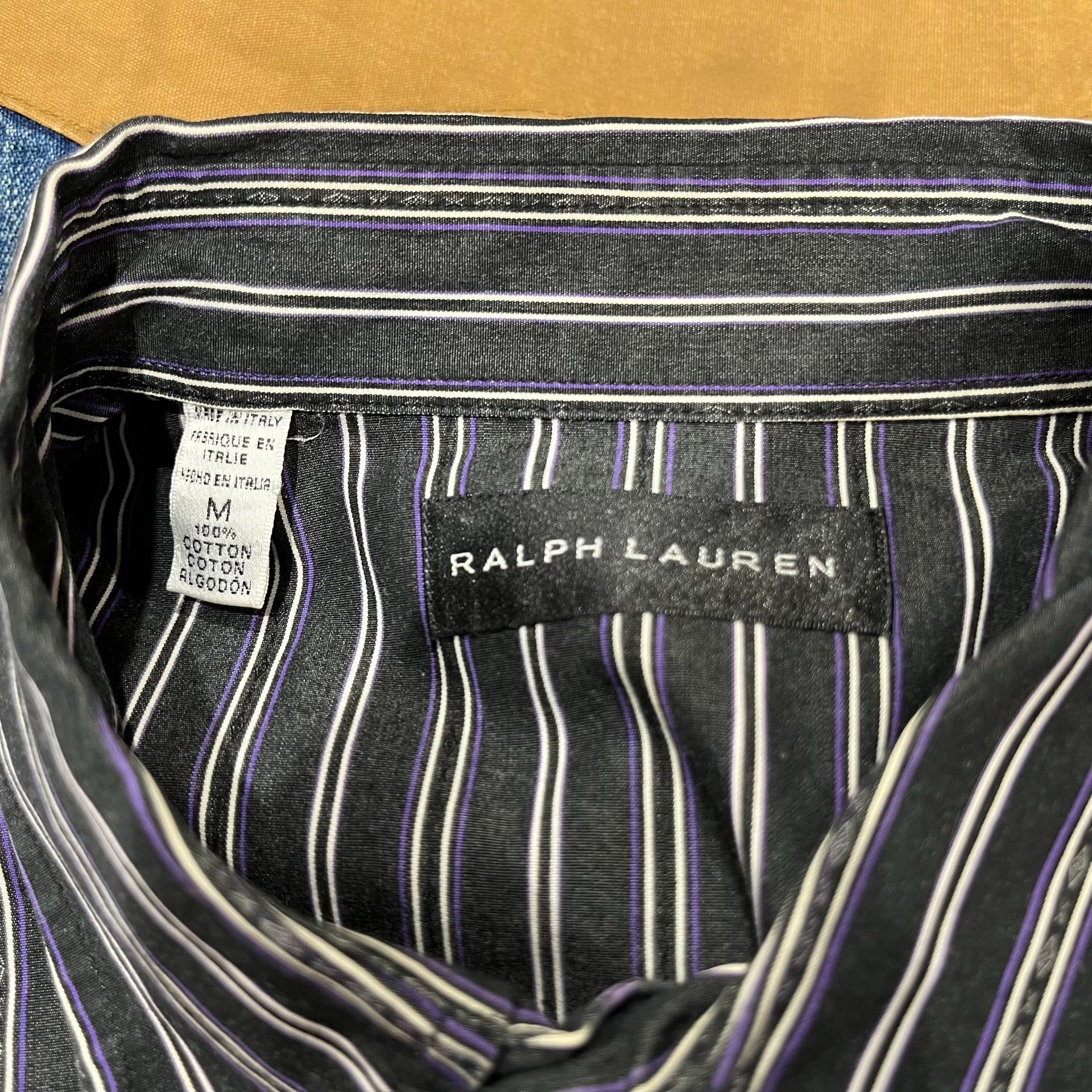 RRL Ralph Lauren Ralph Lauren Striped Shirt Size US M / EU 48-50 / 2 - 5 Thumbnail