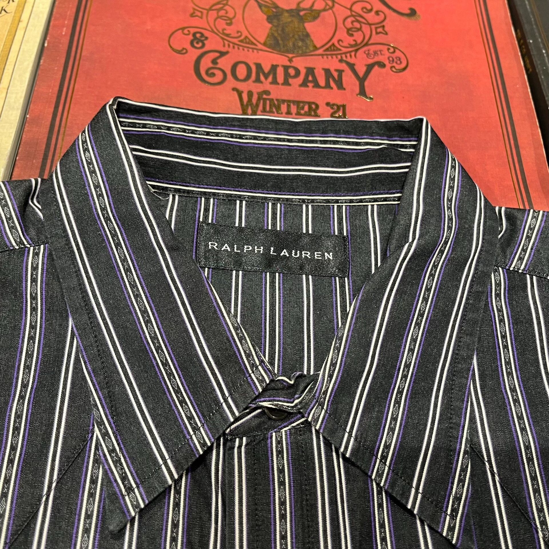RRL Ralph Lauren Ralph Lauren Striped Shirt Size US M / EU 48-50 / 2 - 4 Thumbnail