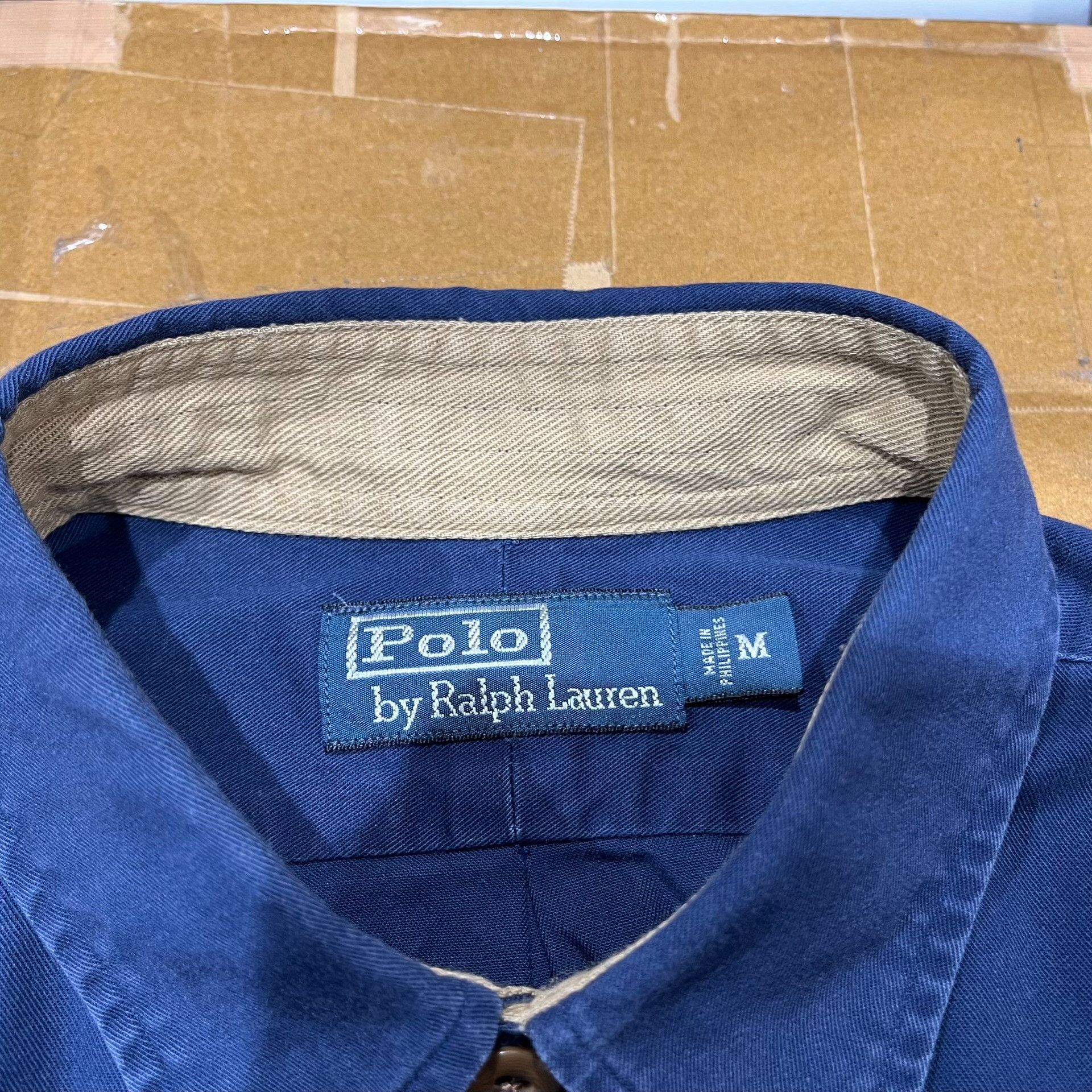 RRL Ralph Lauren Double RL Ralph Lauren Leather Patchwork Shirt Size US M / EU 48-50 / 2 - 4 Thumbnail