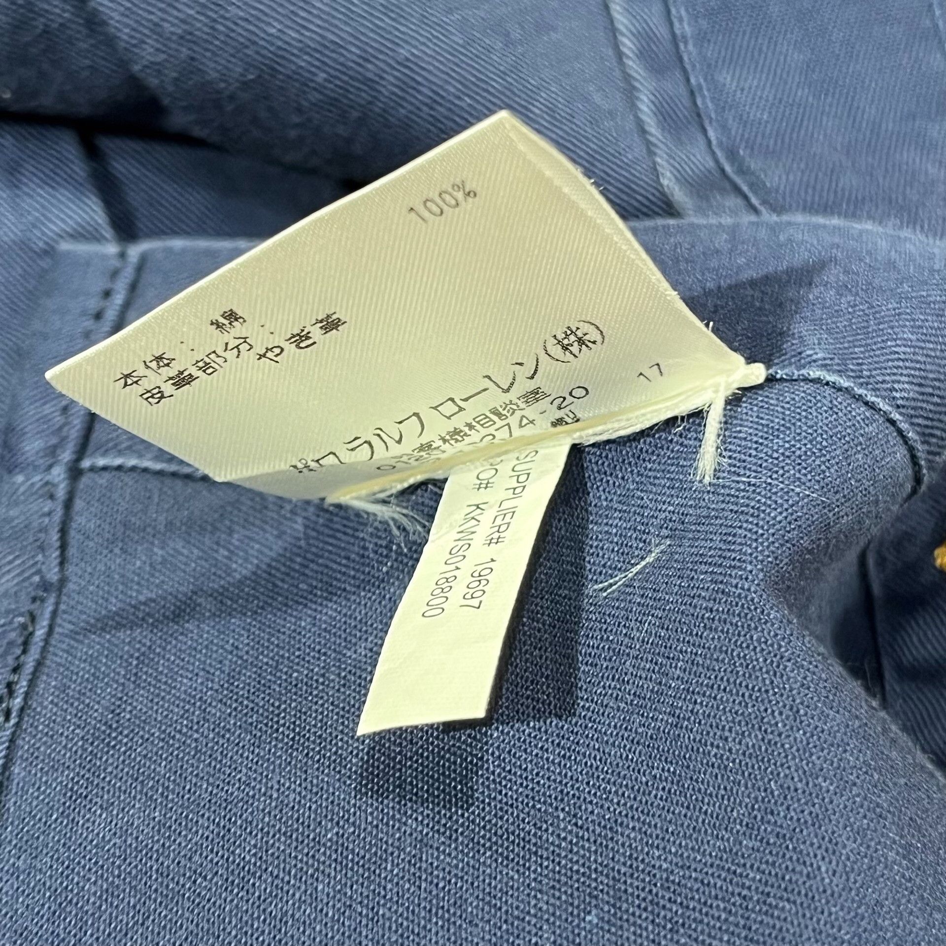 RRL Ralph Lauren Double RL Ralph Lauren Leather Patchwork Shirt Size US M / EU 48-50 / 2 - 6 Thumbnail