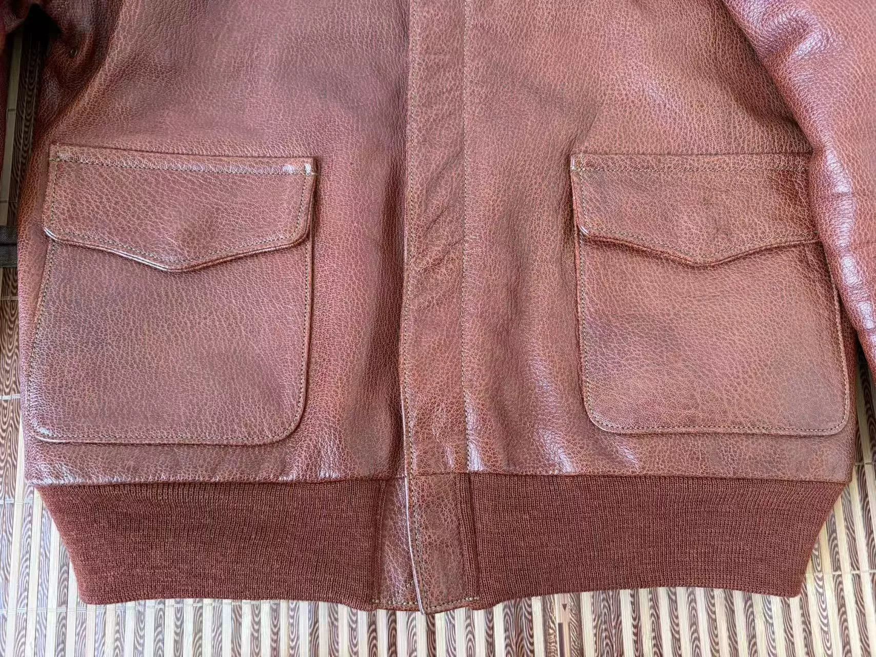 Rainbow Country Rainbow Country x Mushmans A2 Goatskin Jacket Size US XS / EU 42 / 0 - 7 Thumbnail
